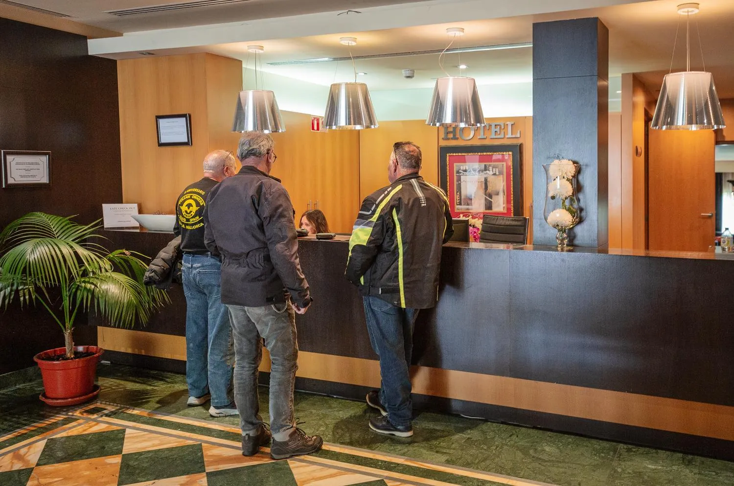 Lobby or reception in Hospedium Hotel Mirador de Gredos