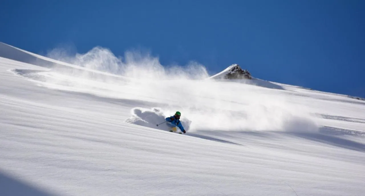 Skiing in Casa Arrayán