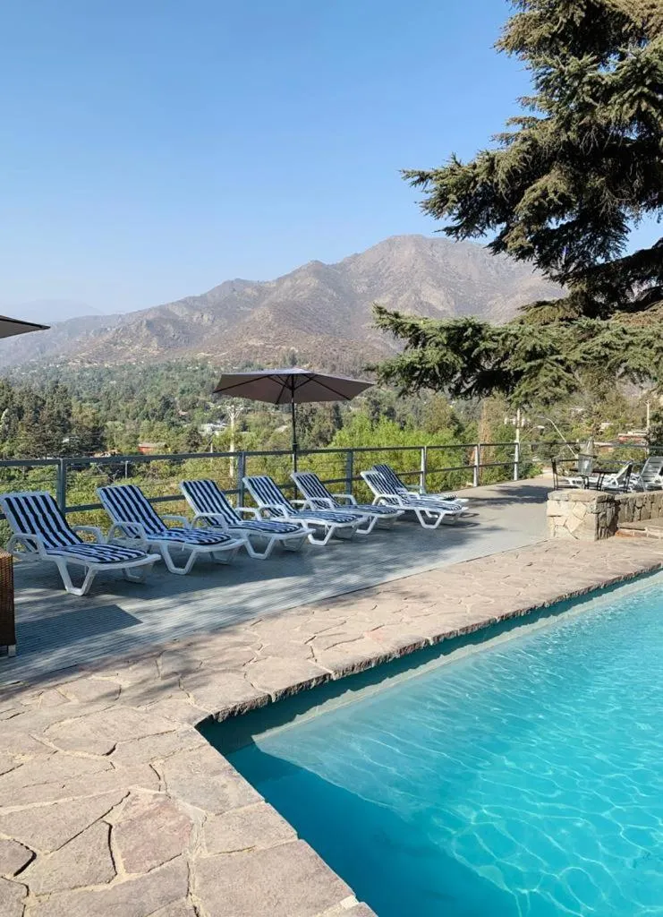 Swimming pool in Casa Arrayán