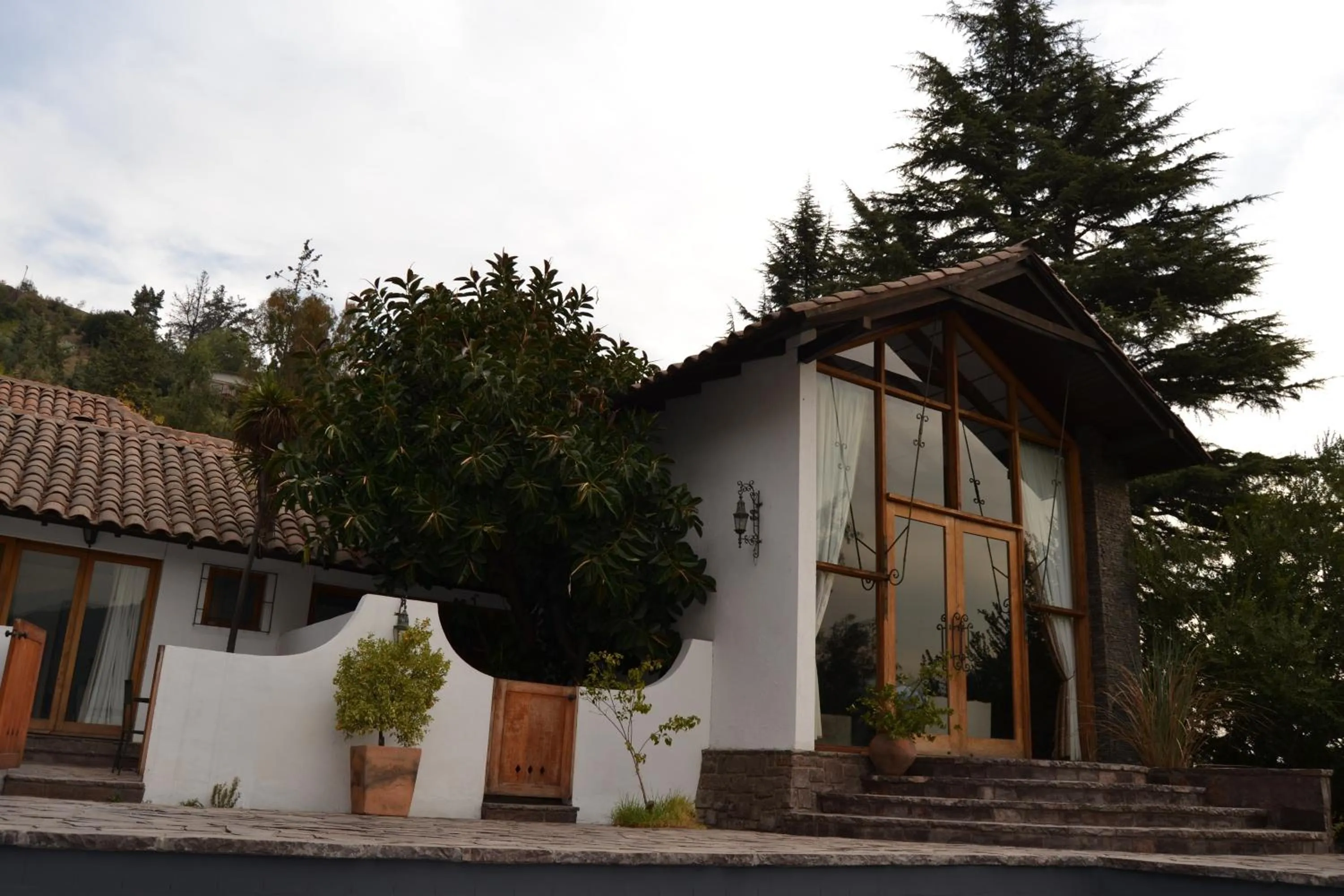 Facade/entrance in Casa Arrayán