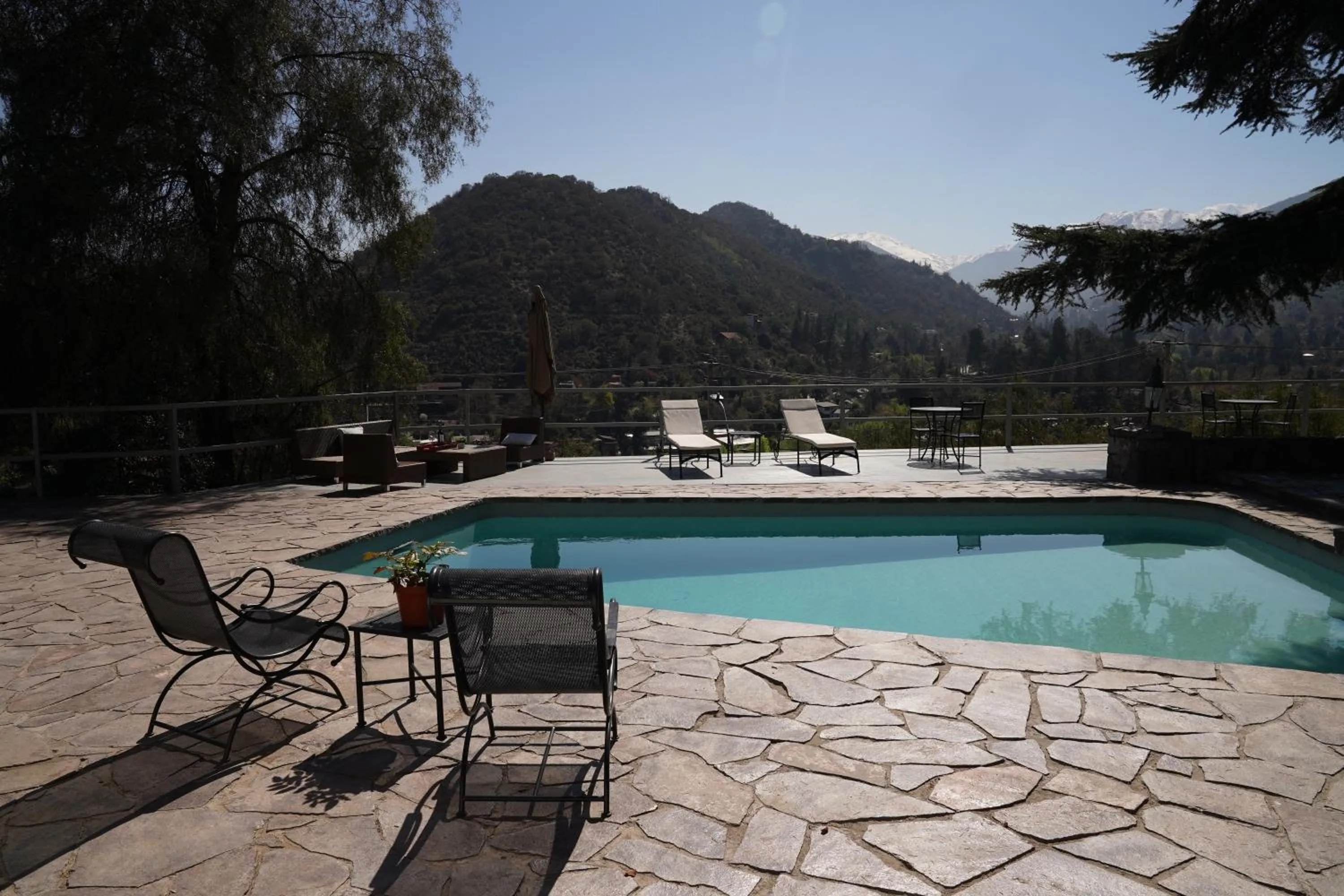 Swimming pool in Casa Arrayán