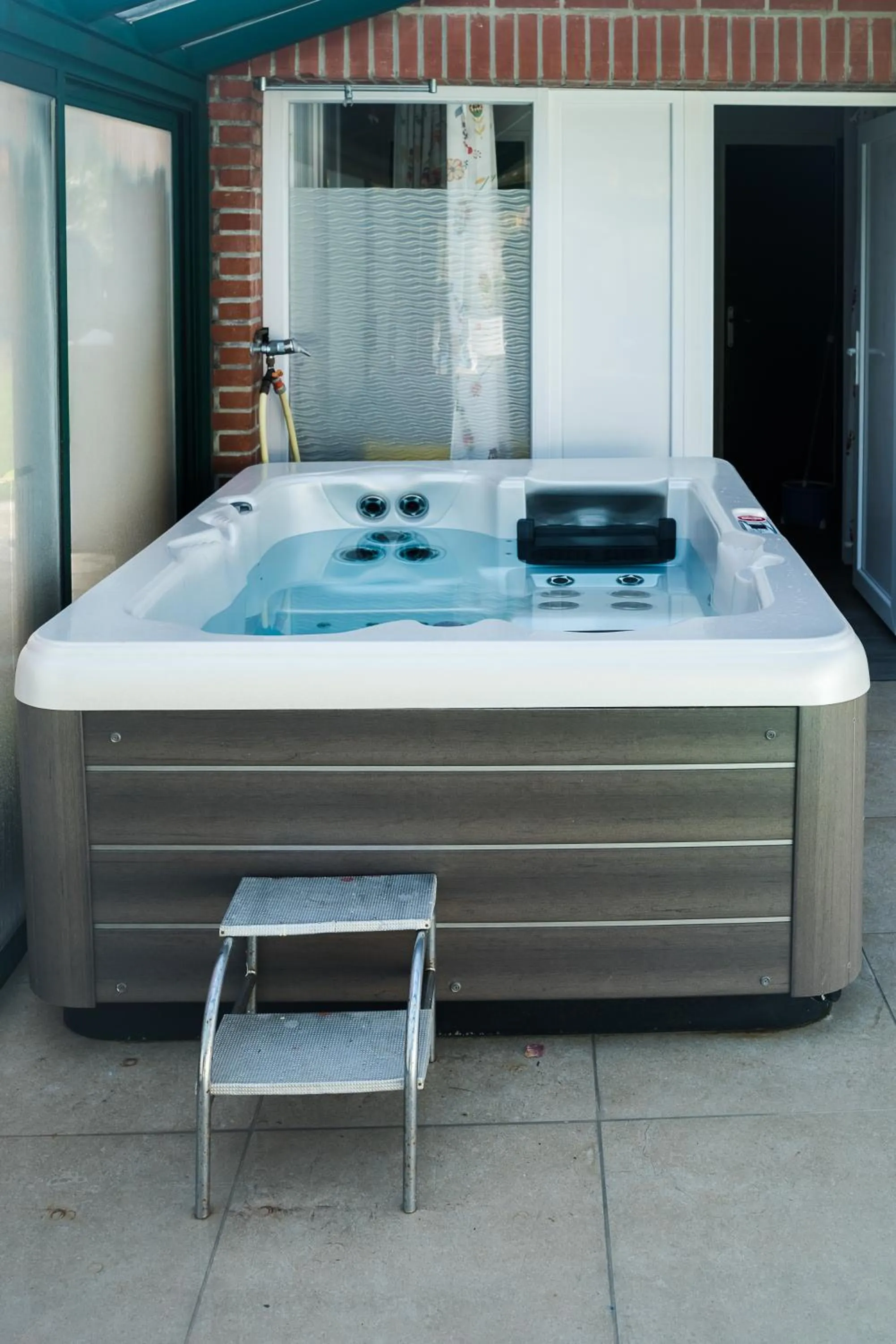 Hot Tub in Annette's Home