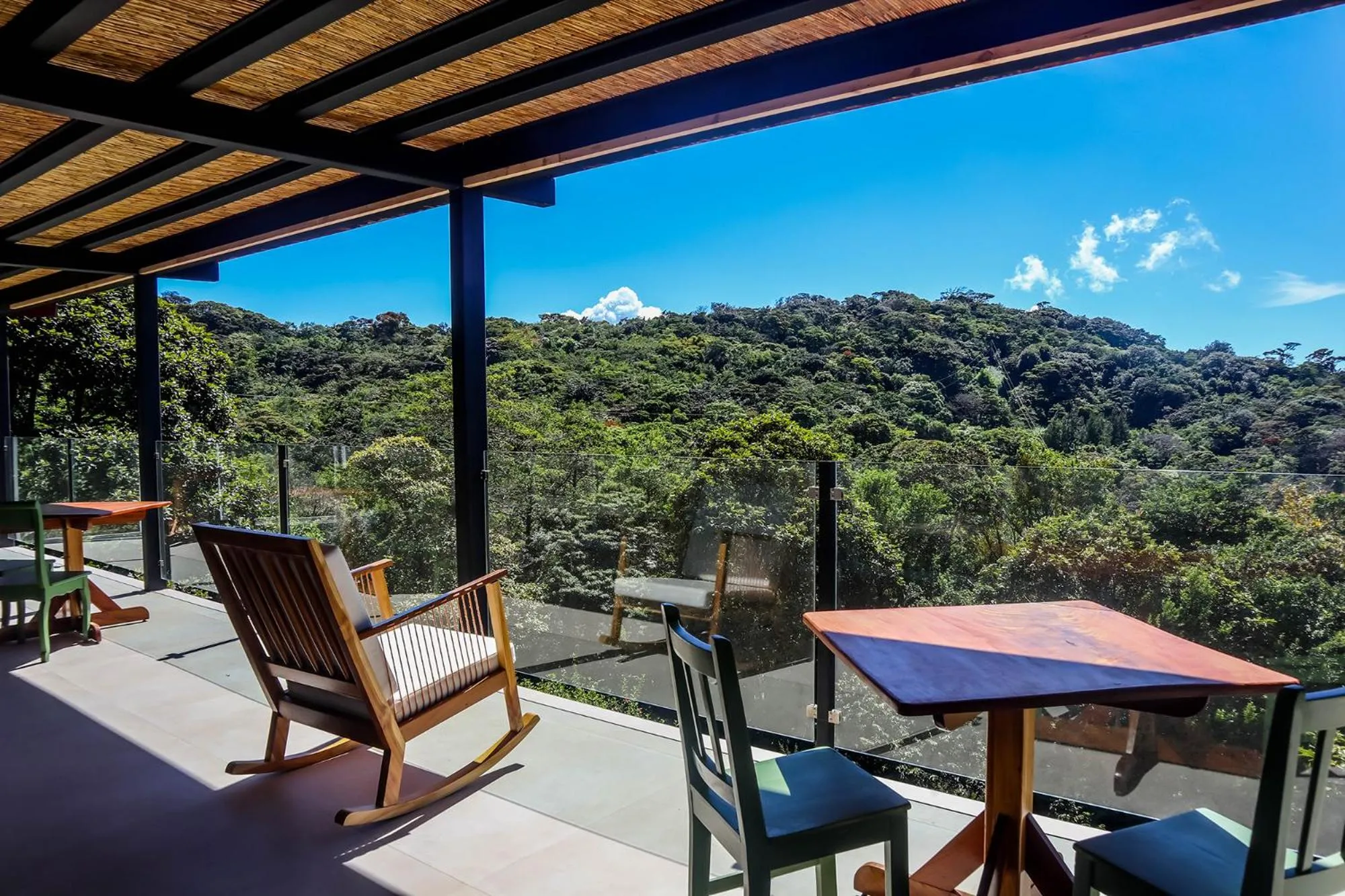 Patio in Cloud Forest Lodge