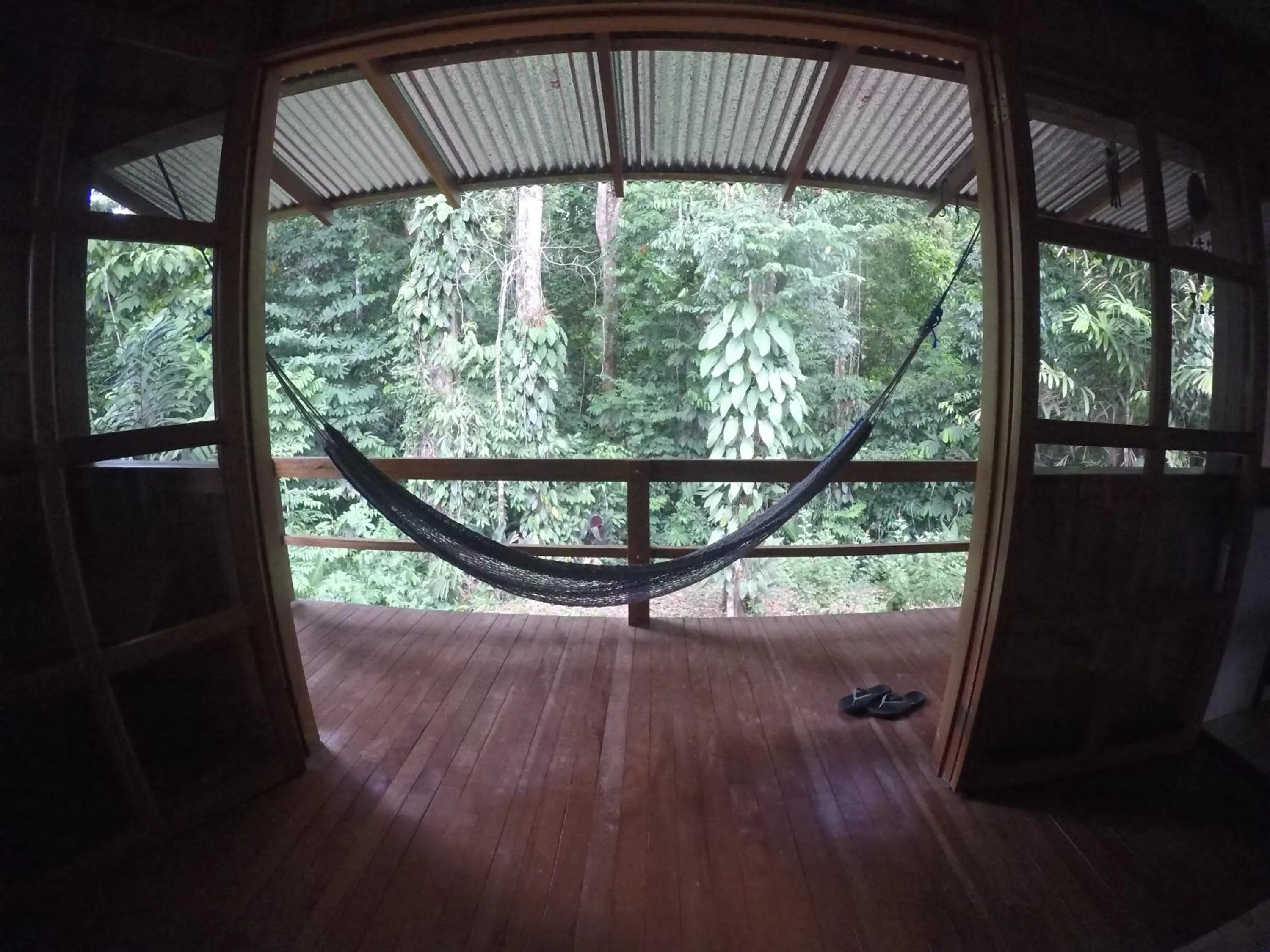 Balcony/Terrace in Cabañas Bajo Bosque Drake