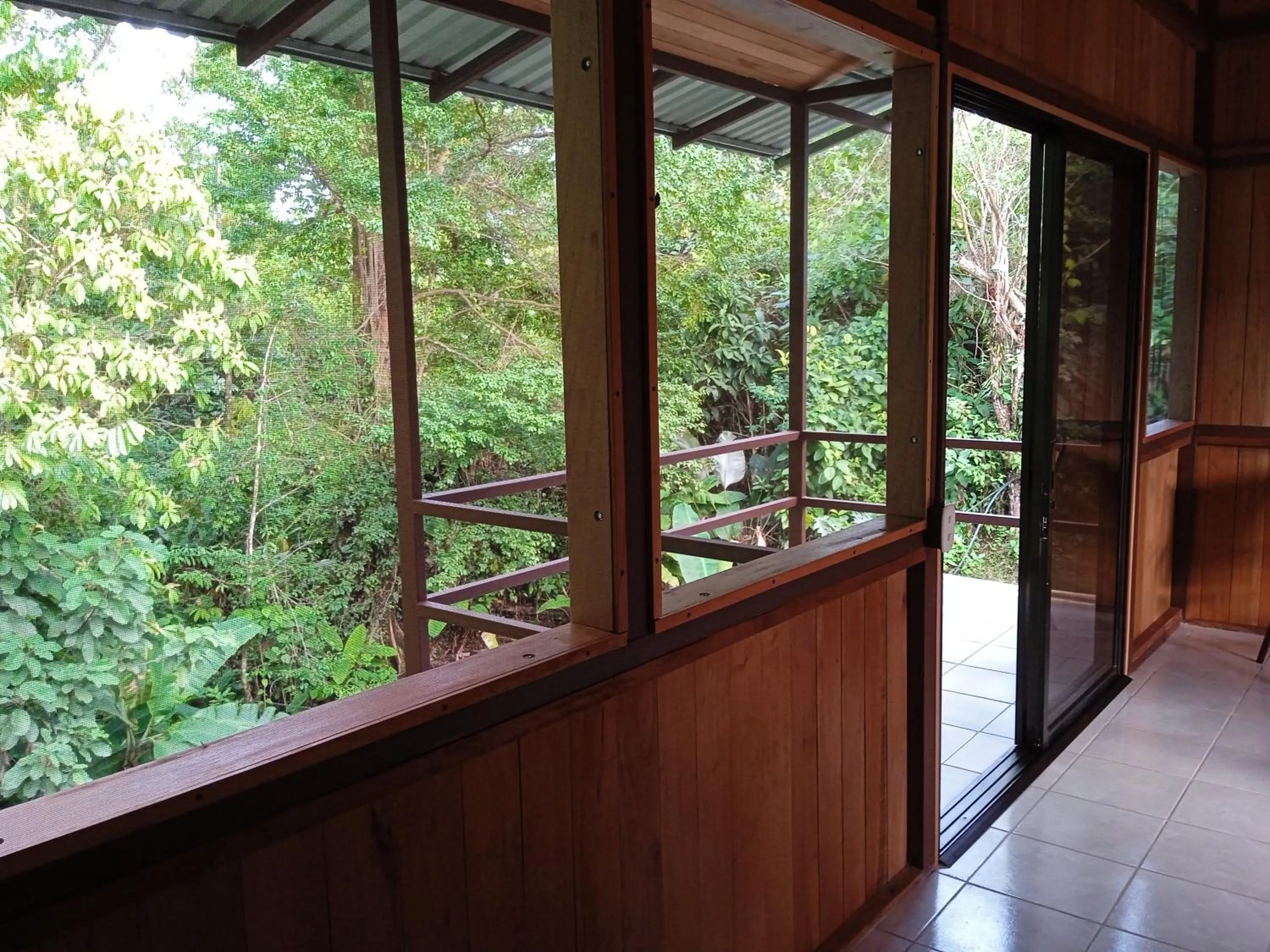 Balcony/Terrace in Cabañas Bajo Bosque Drake