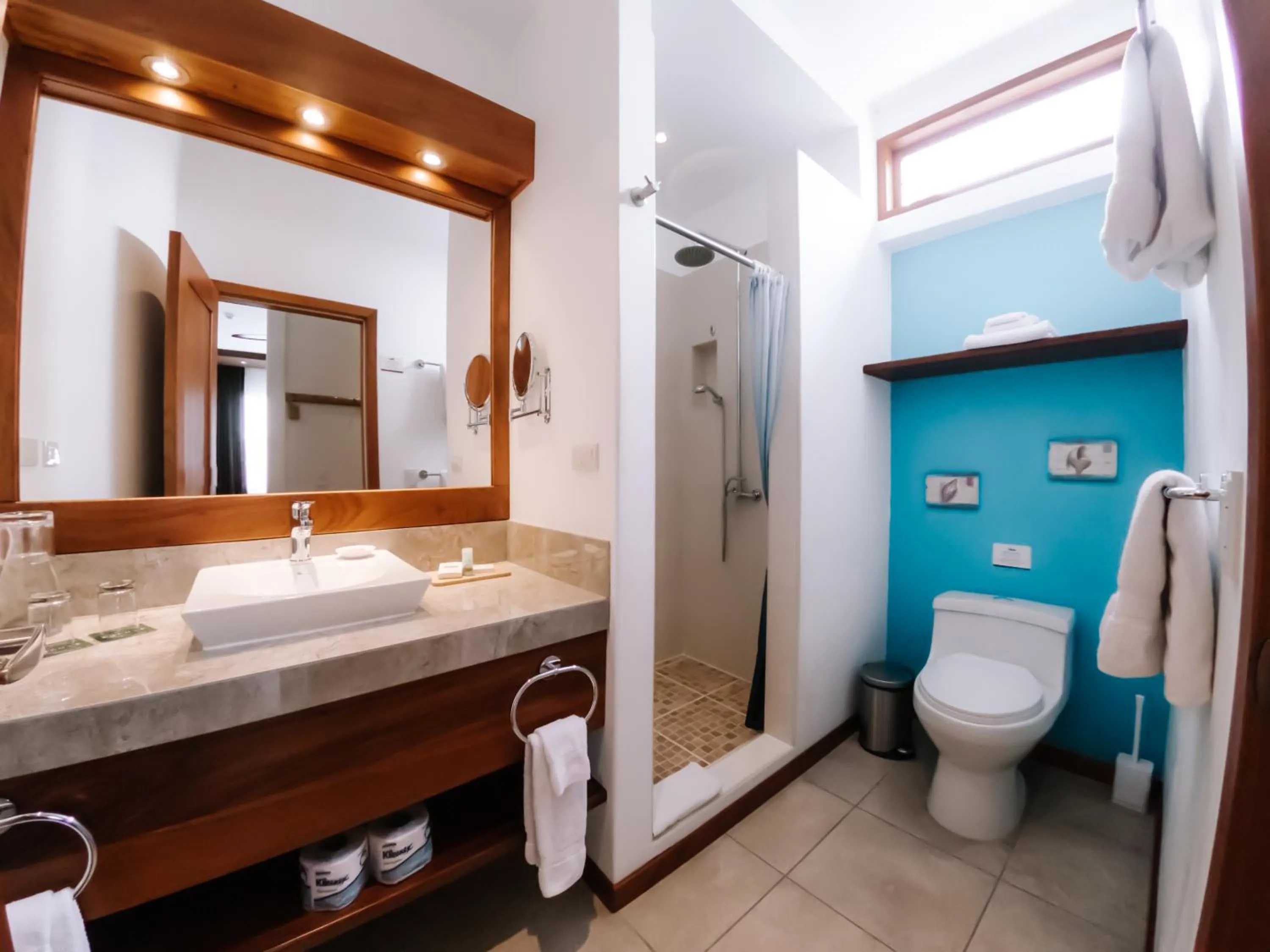 Bathroom in Hotel Cucuve