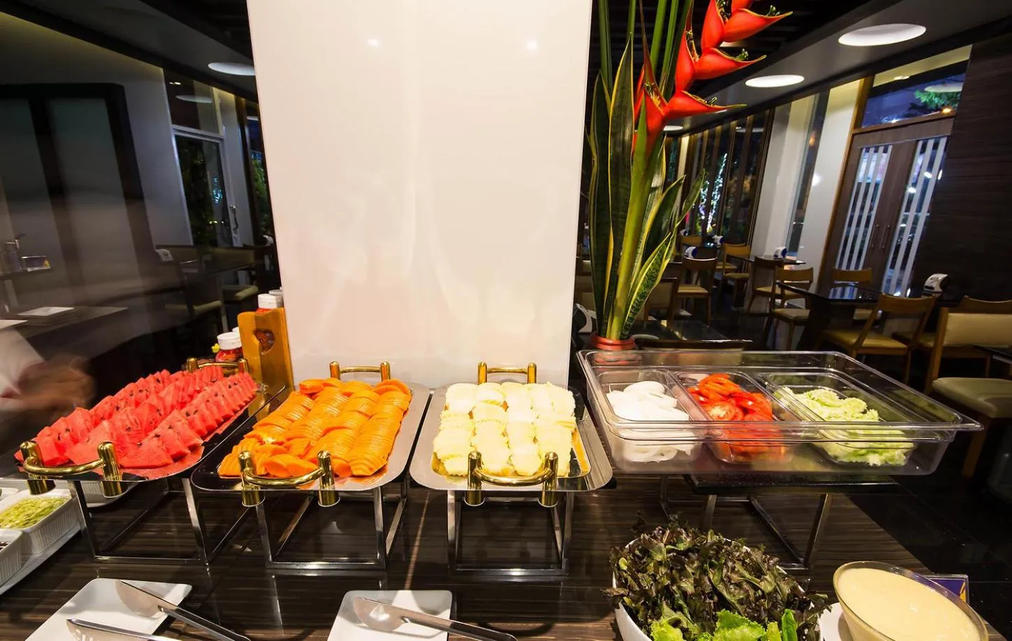Dining area in V Hotel Ubon Ratchathani
