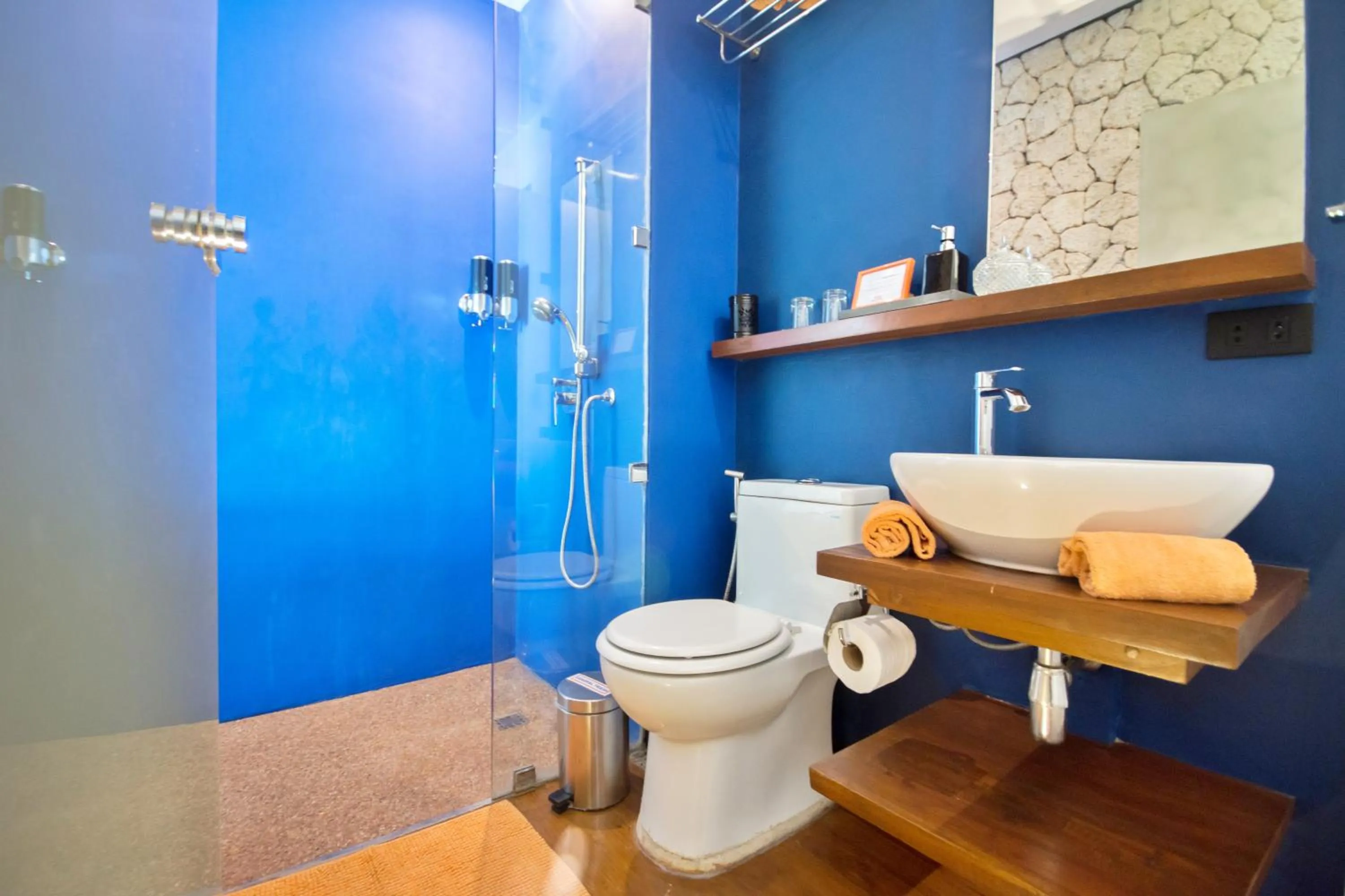 Shower in WaterColors Boracay Dive Resort