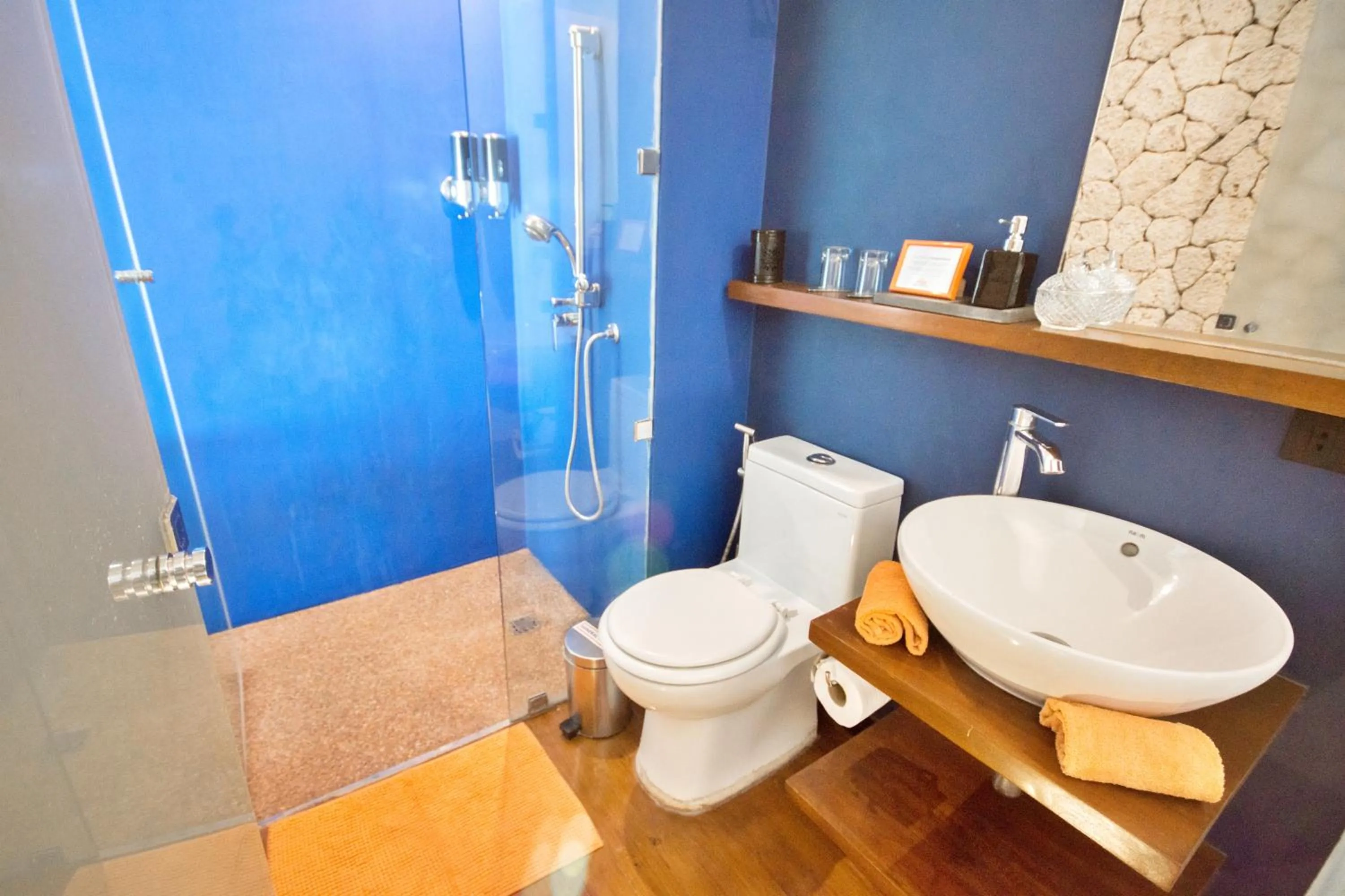 Shower in WaterColors Boracay Dive Resort