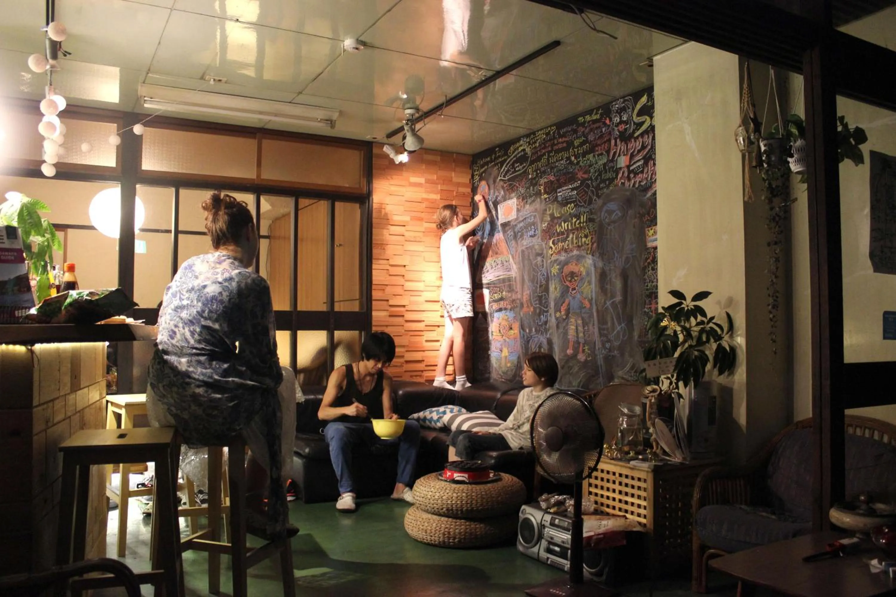 group of guests in GuestHouse Azito