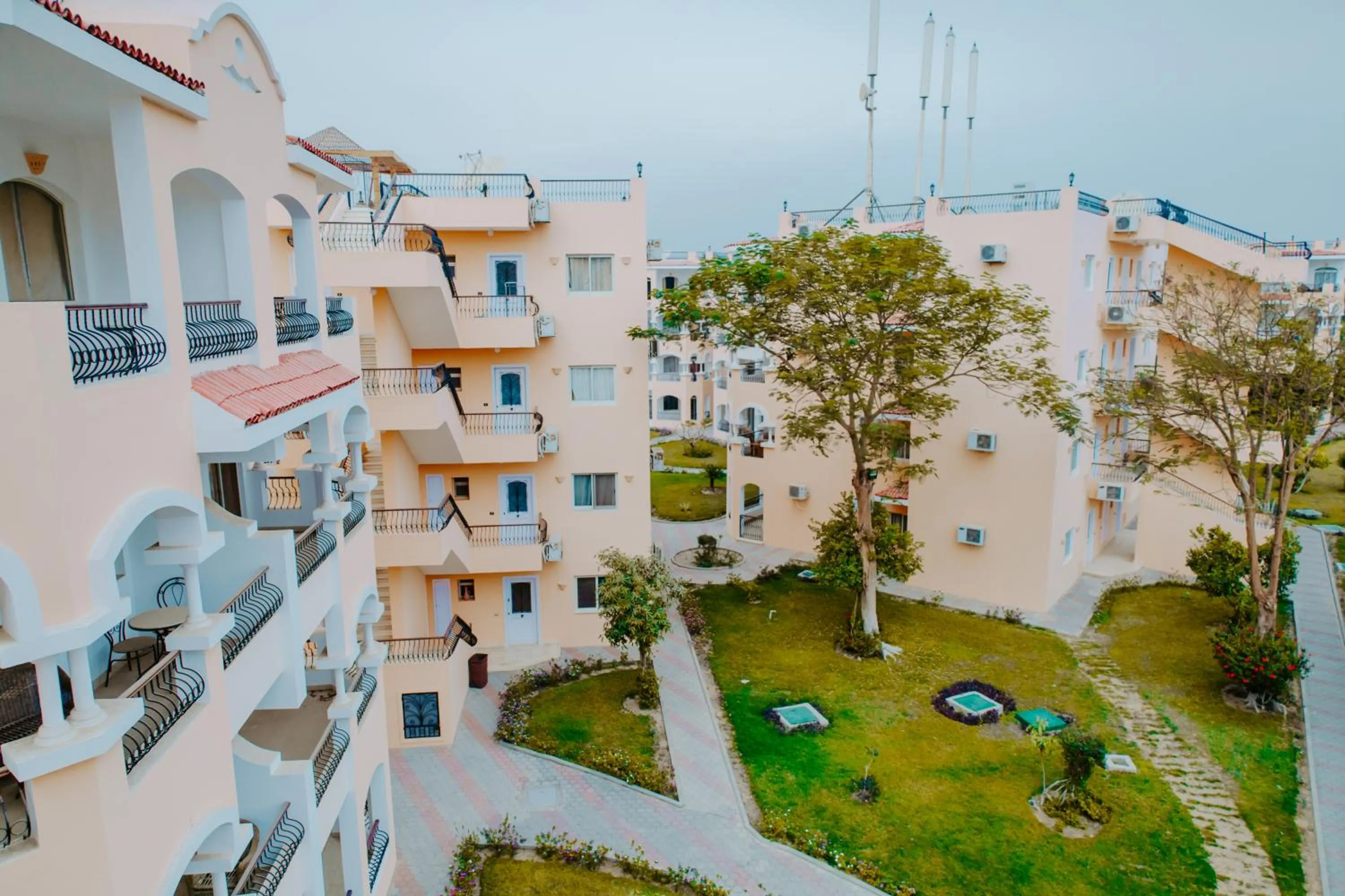 Property building in Aton Suites Luxor Resort East Bank Nile View