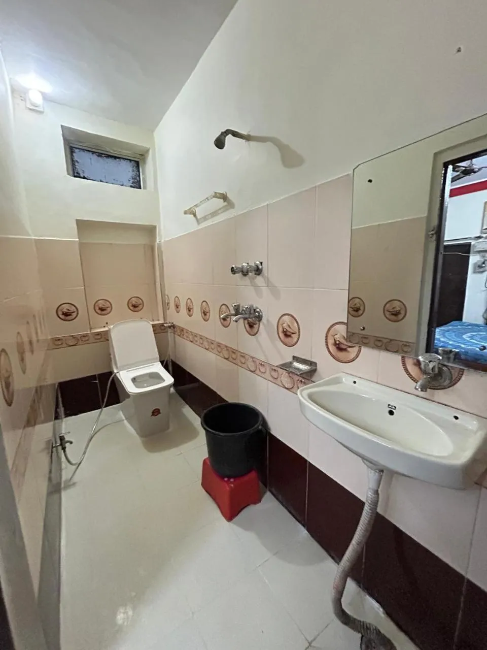 Toilet in Priya guest house pushkar