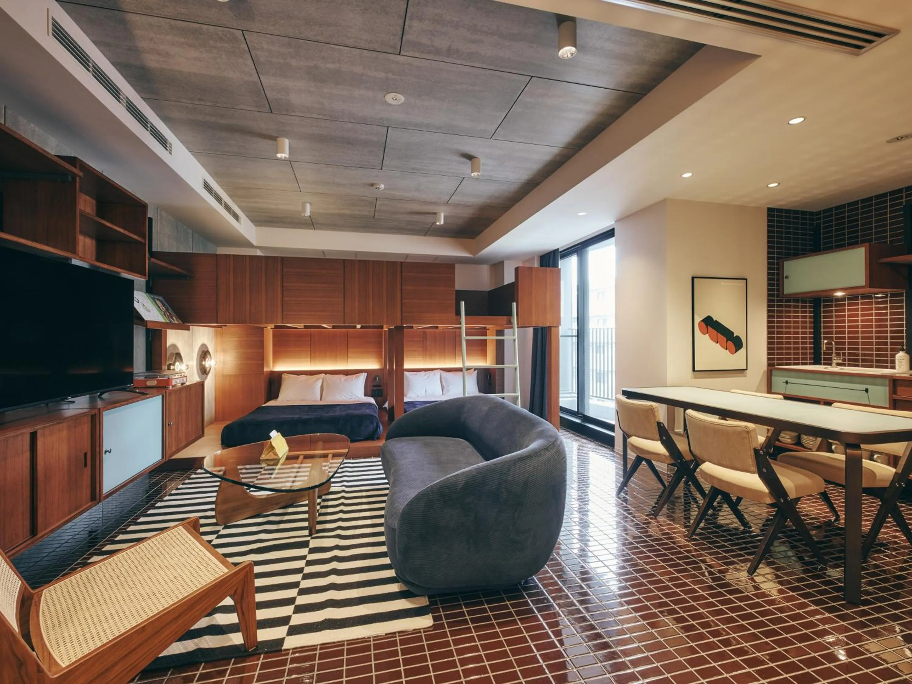 Living room in illi Amu Shimokitazawa