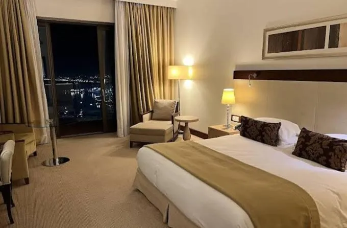 Bed in Hotel El Aurassi