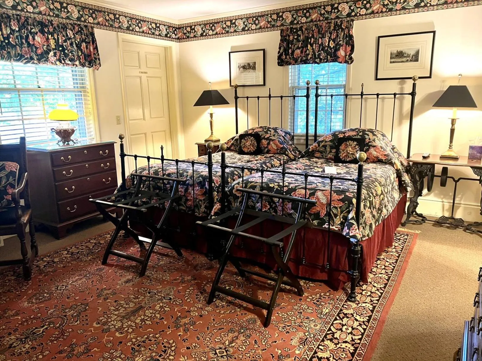 Bed in Asa Ransom House