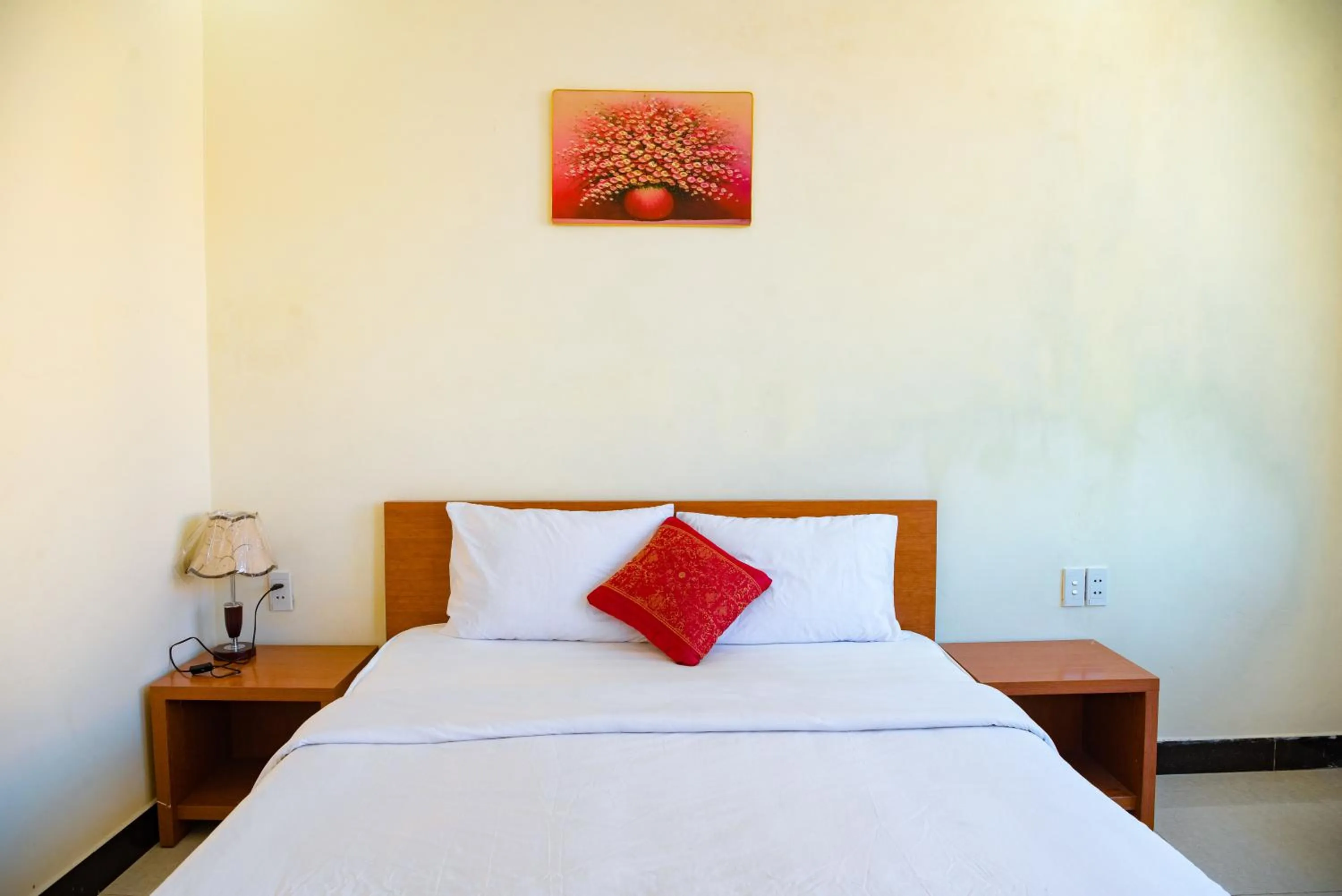 Bed in Gold Stone Hoi An Homestay