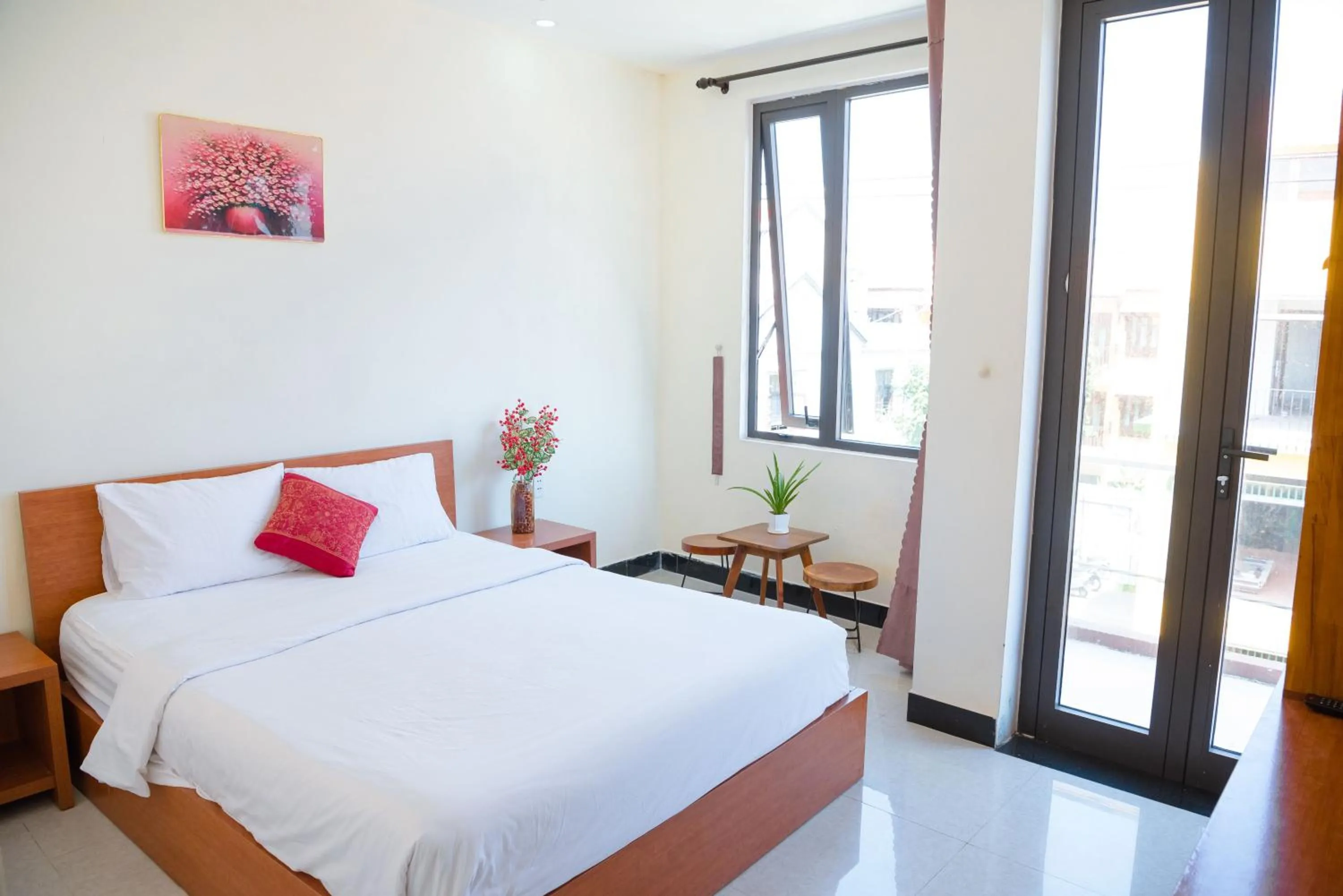 Bed in Gold Stone Hoi An Homestay