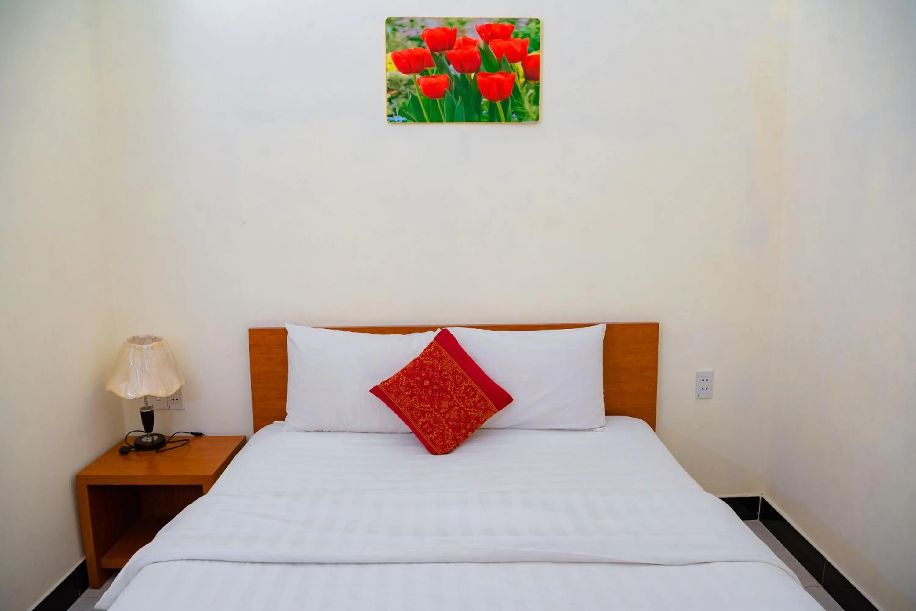 Bed in Gold Stone Hoi An Homestay