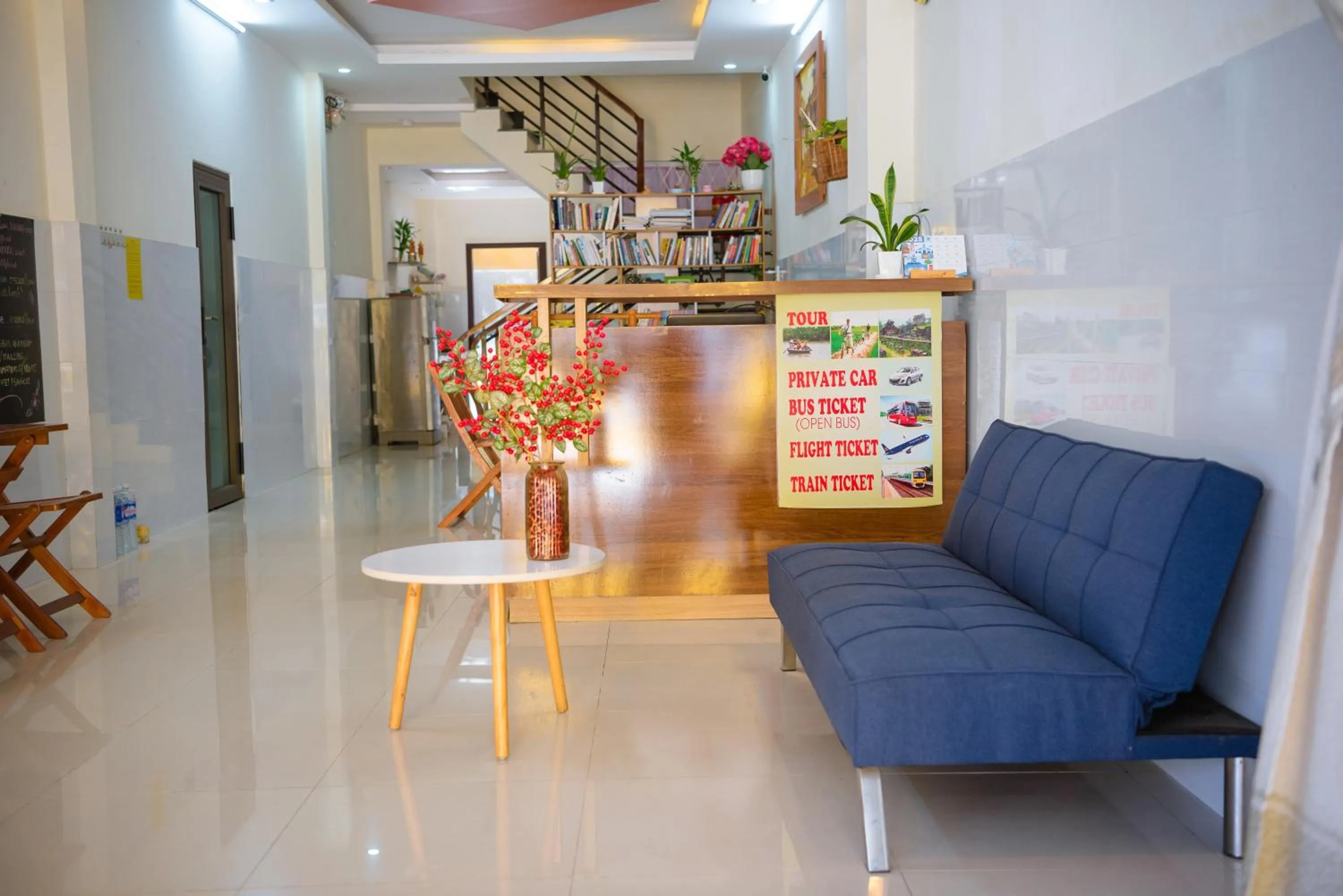 Lobby or reception in Gold Stone Hoi An Homestay