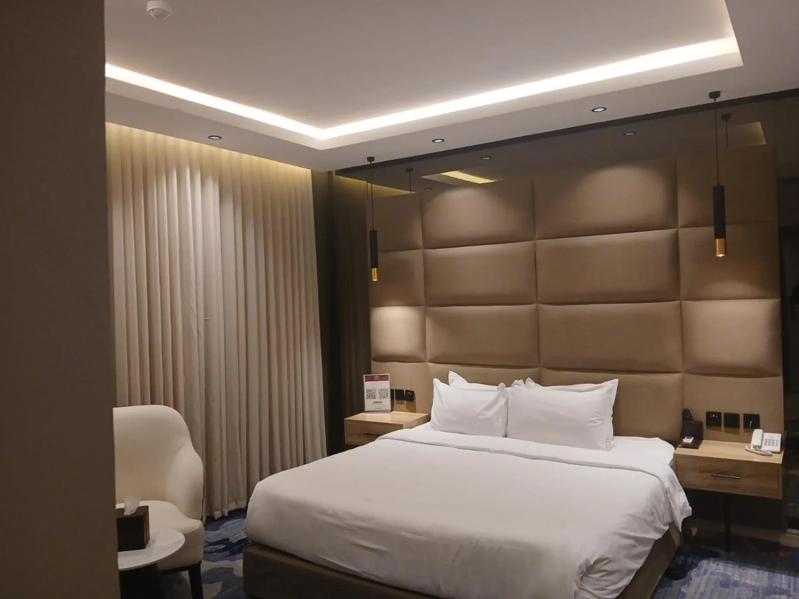 Bed in XYZ Hotel Qurtoba - اكس واي زد قرطبه