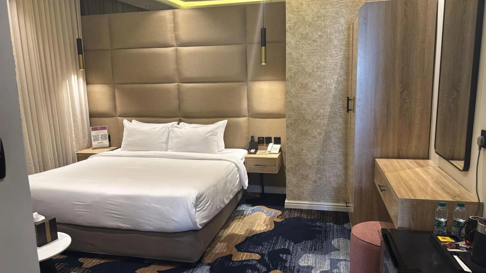 Bed in XYZ Hotel Qurtoba - اكس واي زد قرطبه