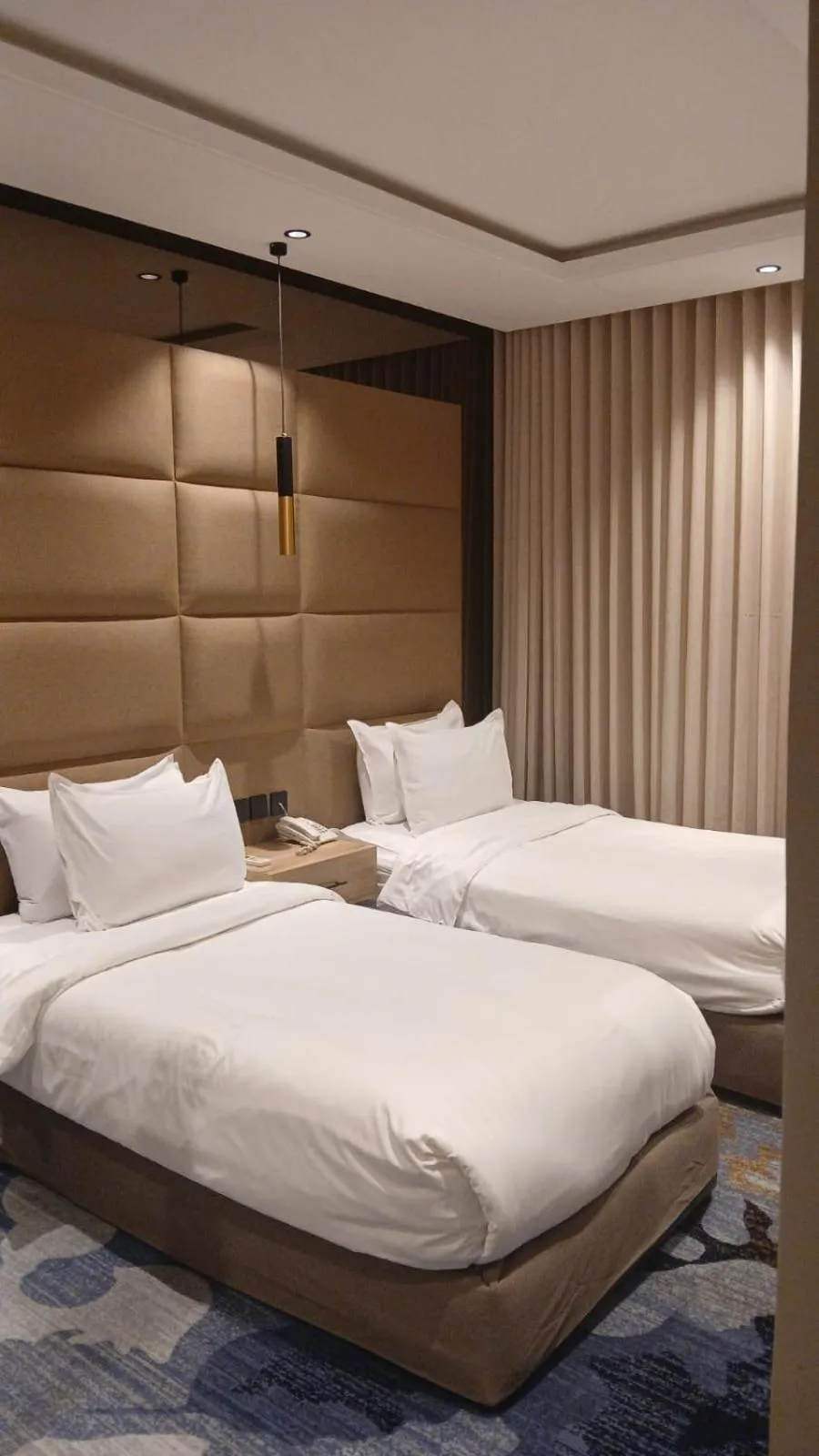Bed in XYZ Hotel Qurtoba - اكس واي زد قرطبه