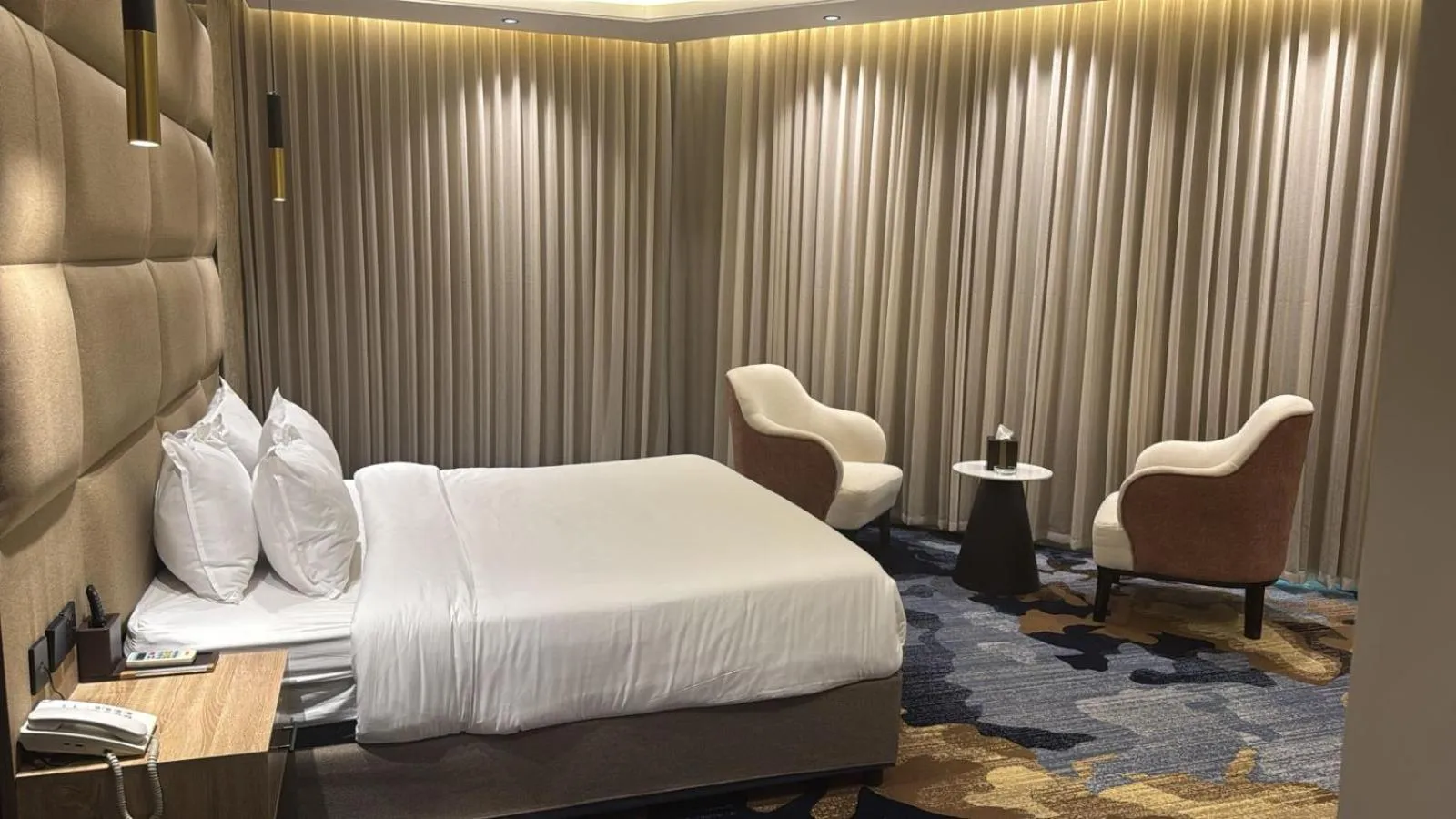 Bed in XYZ Hotel Qurtoba - اكس واي زد قرطبه