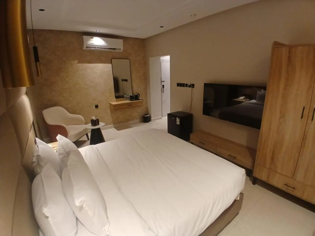 Bed in XYZ Hotel Qurtoba - اكس واي زد قرطبه
