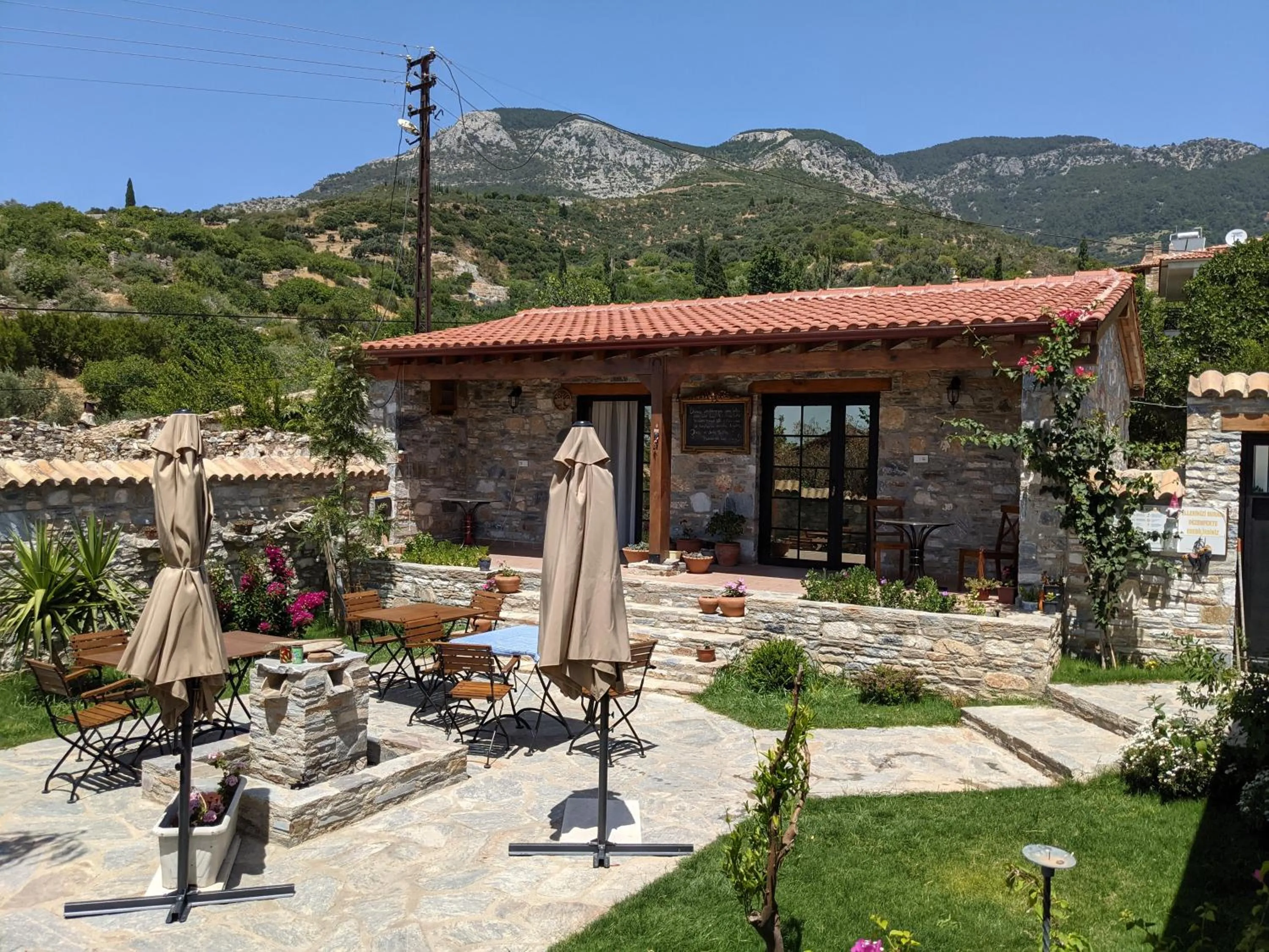 Garden view in Bahab Guest House