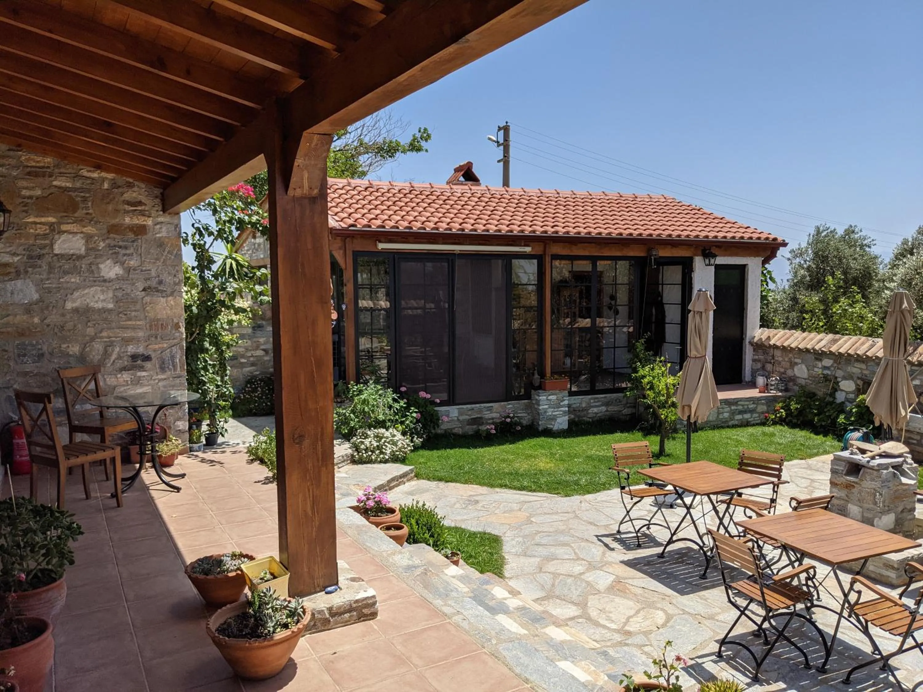 Seating area in Bahab Guest House