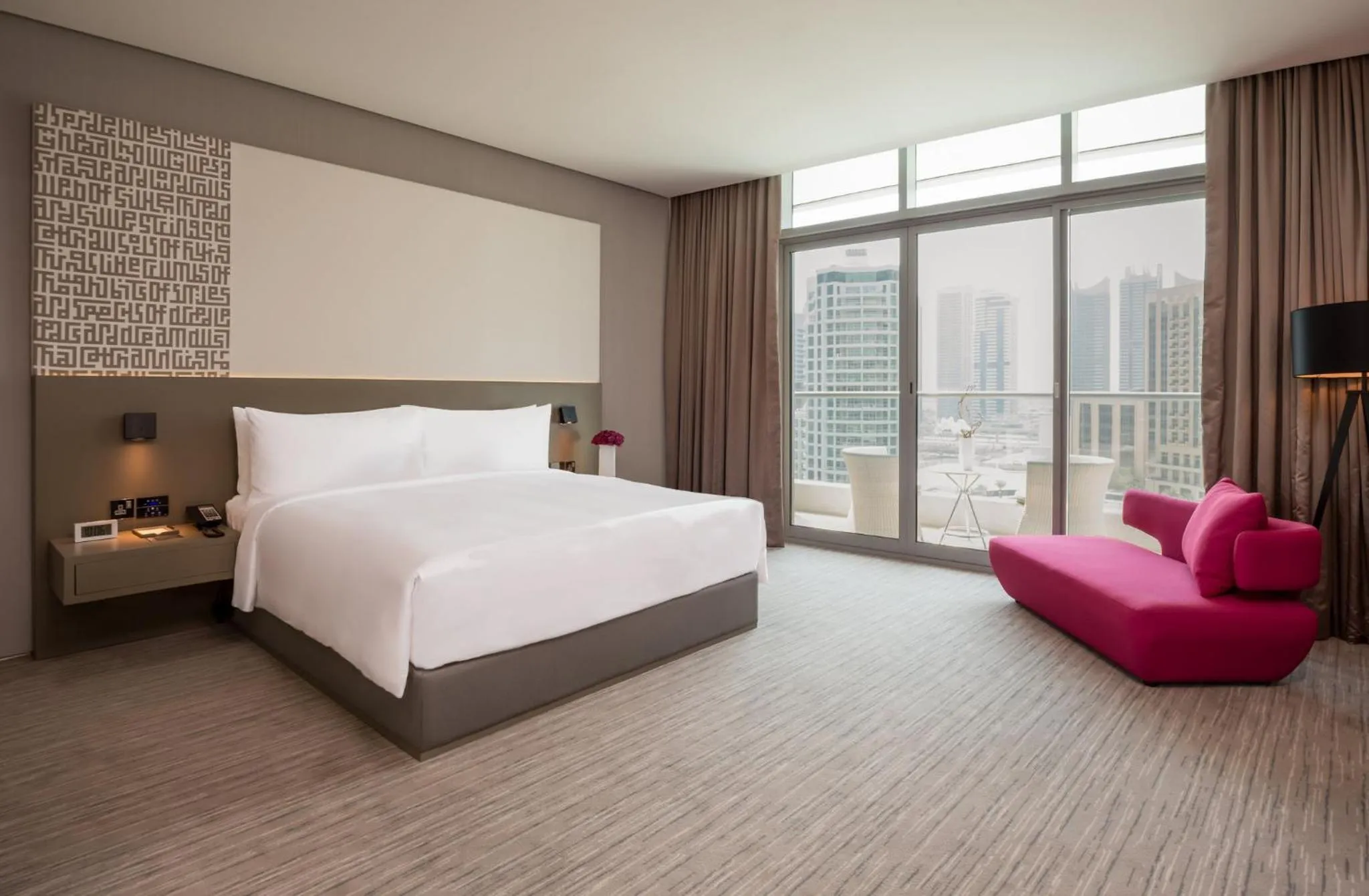 Photo of the whole room, Bed in InterContinental Dubai Marina by IHG