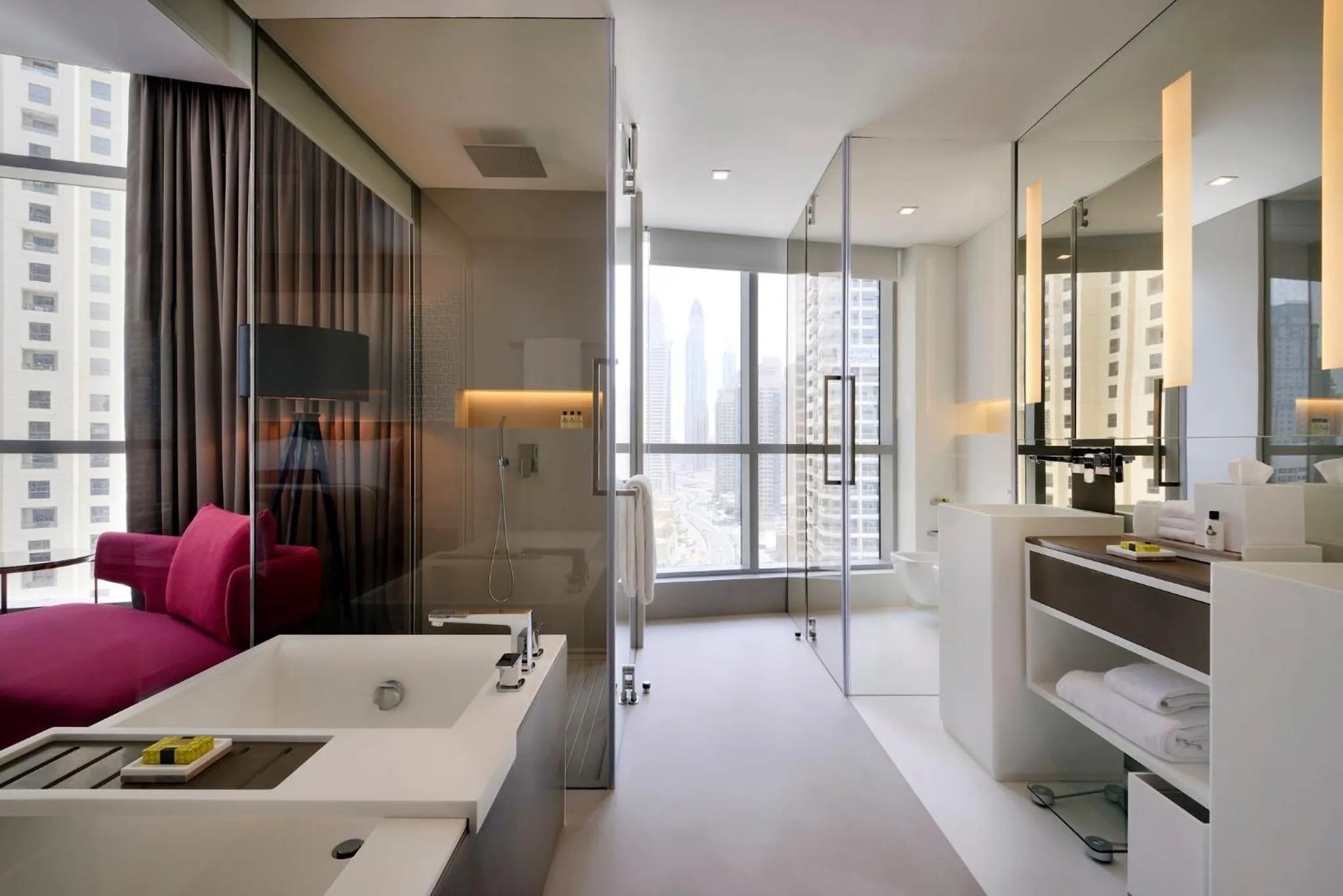 Photo of the whole room, Bed in InterContinental Dubai Marina by IHG