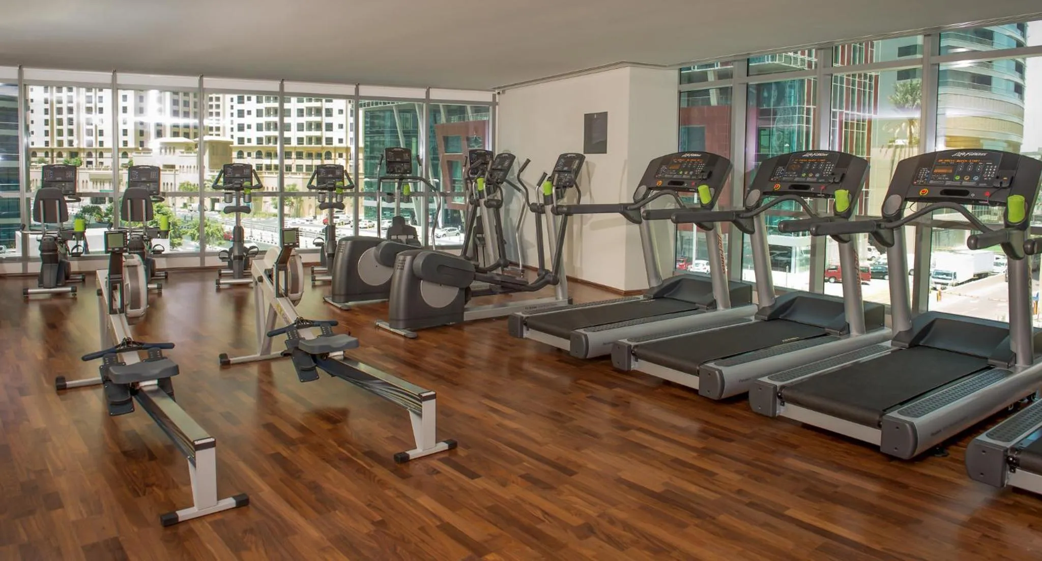 Fitness centre/facilities in InterContinental Dubai Marina by IHG