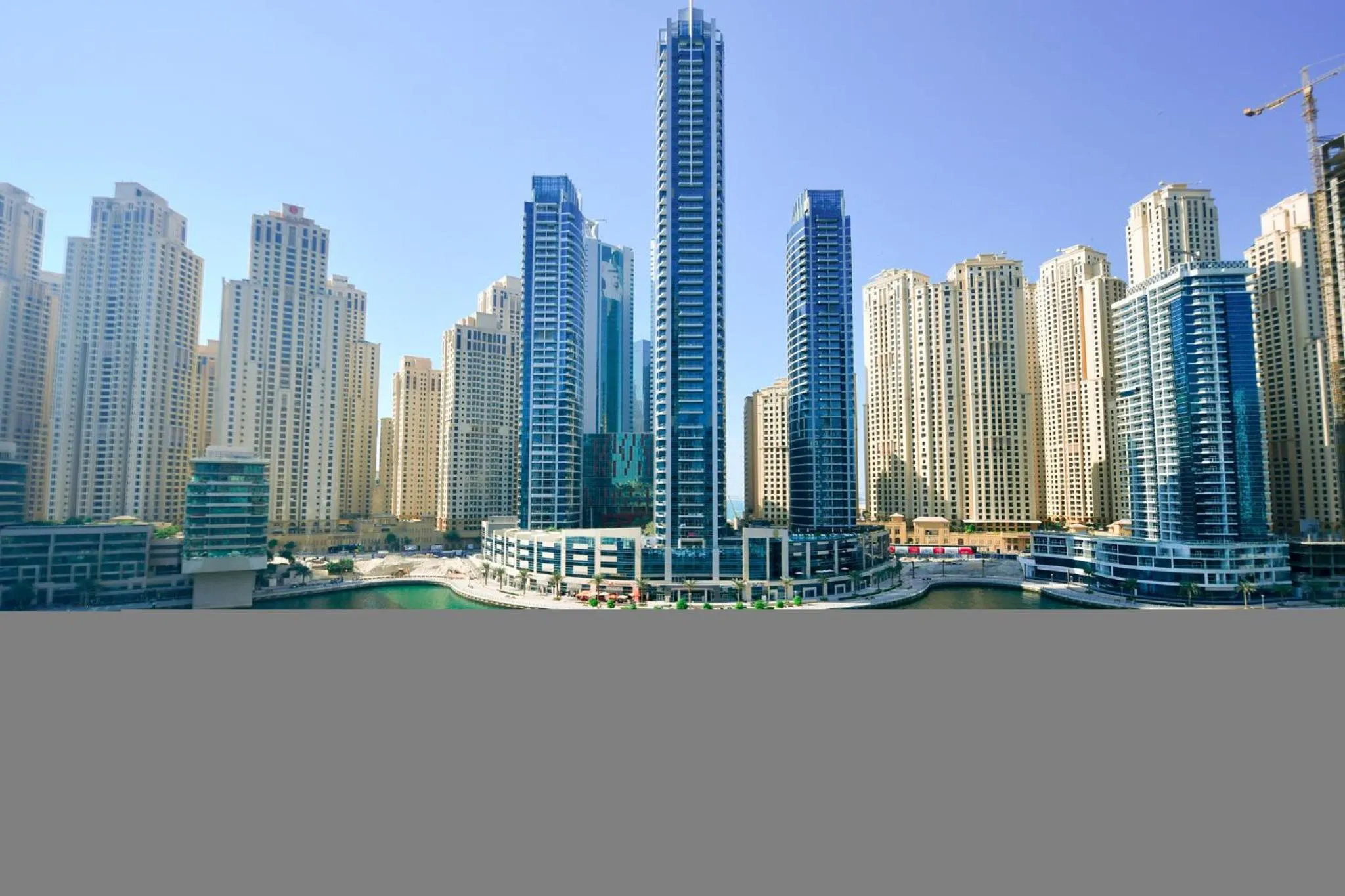 Property building in InterContinental Dubai Marina by IHG