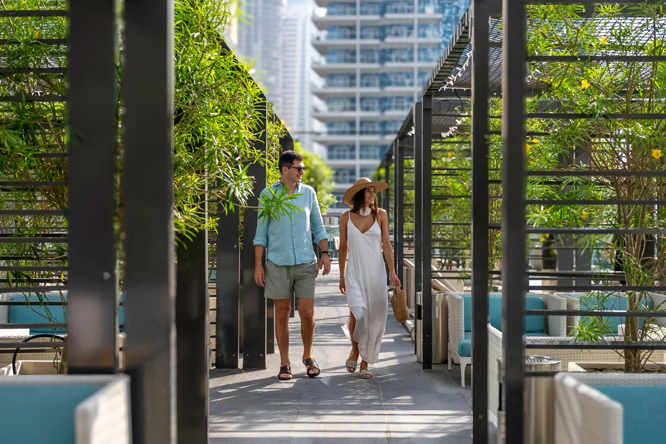 Lounge or bar in InterContinental Dubai Marina by IHG