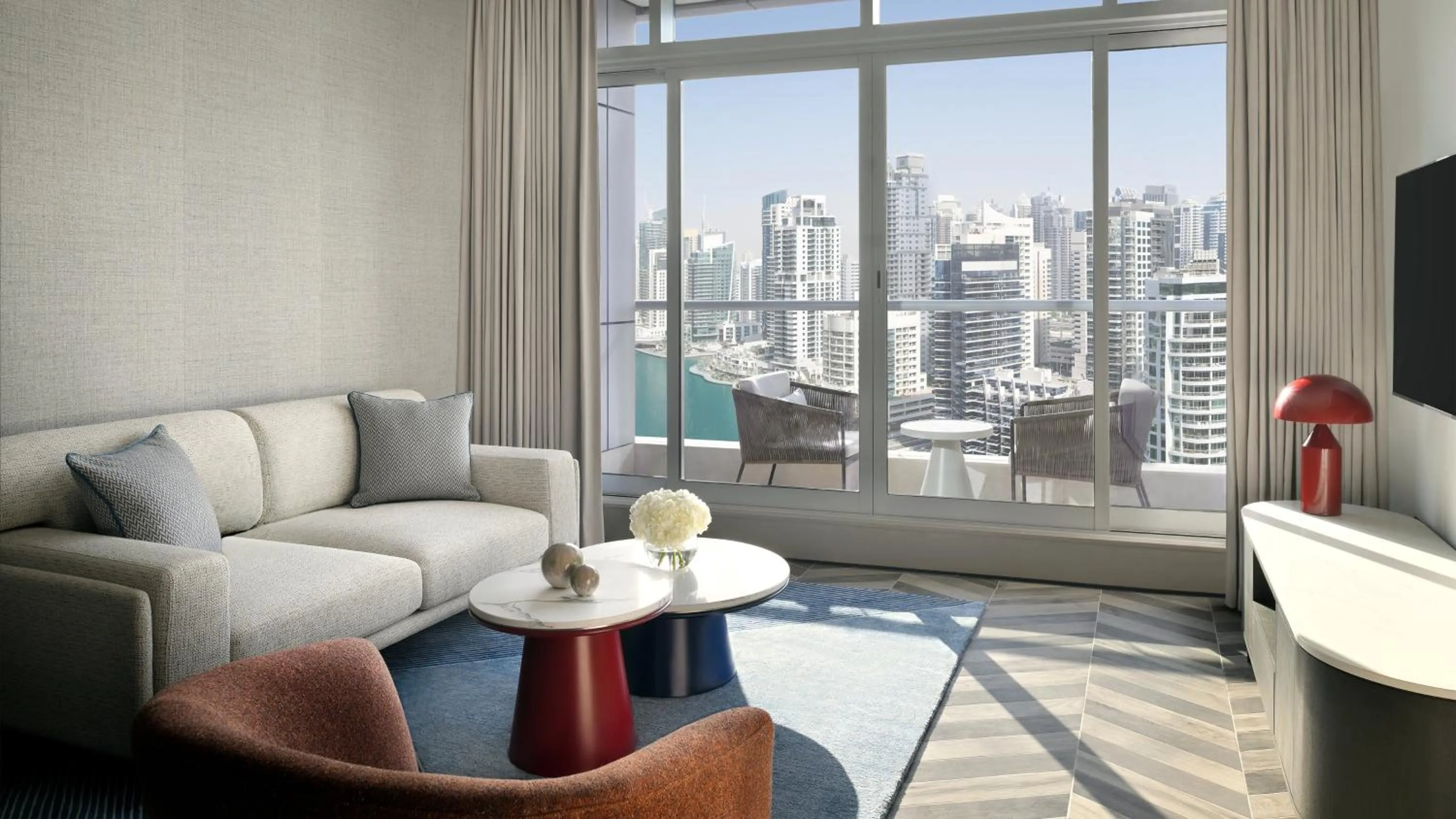 Photo of the whole room in InterContinental Dubai Marina by IHG