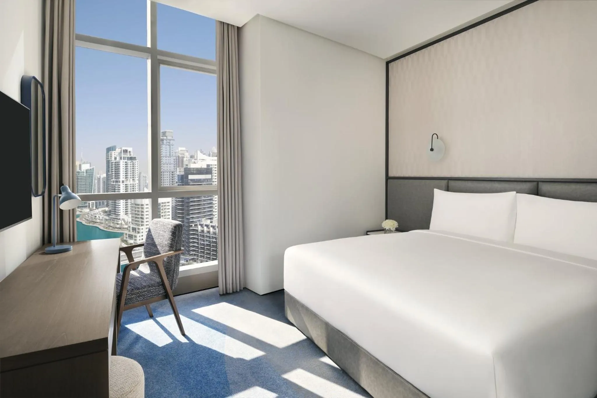 Photo of the whole room, Bed in InterContinental Dubai Marina by IHG