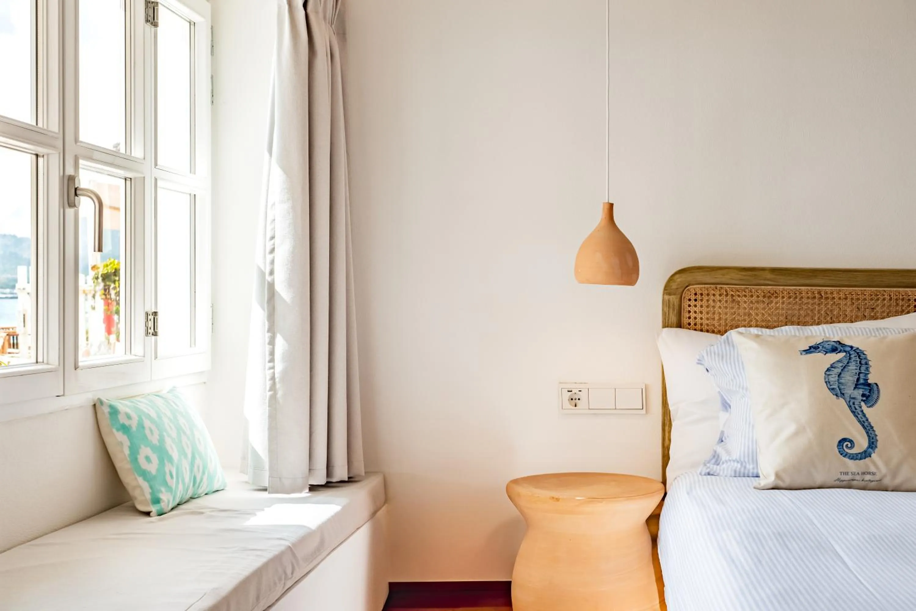 Decorative detail, Bed in The Sea Club