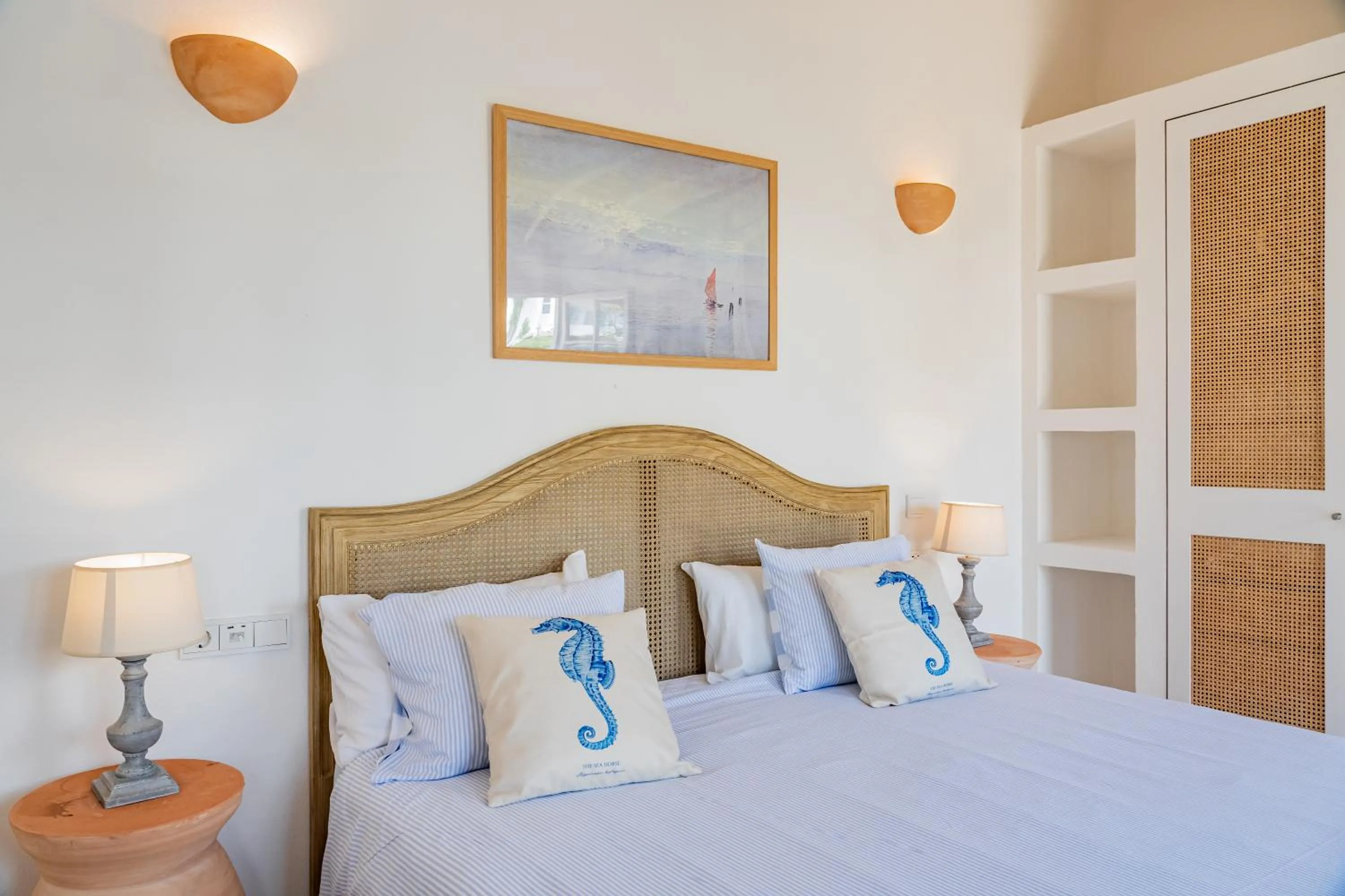 Decorative detail, Bed in The Sea Club