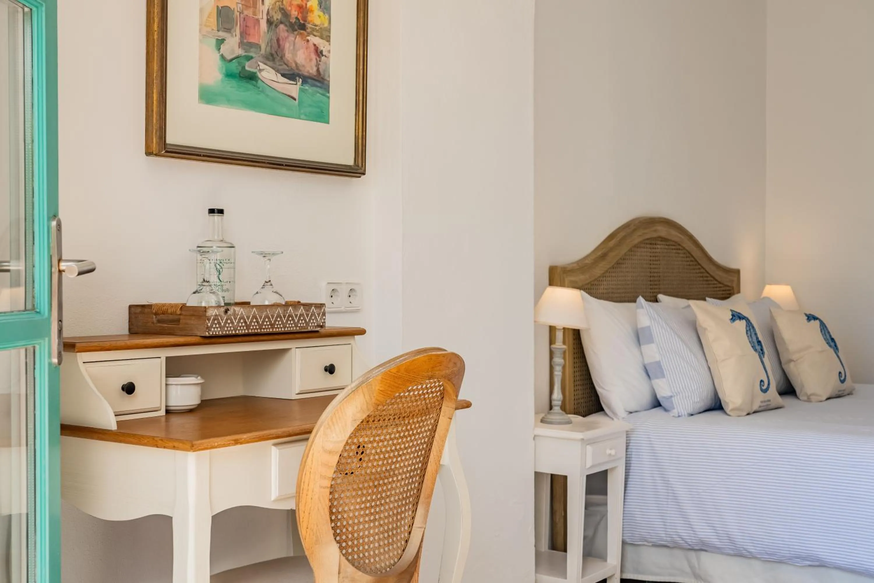 Decorative detail, Bed in The Sea Club