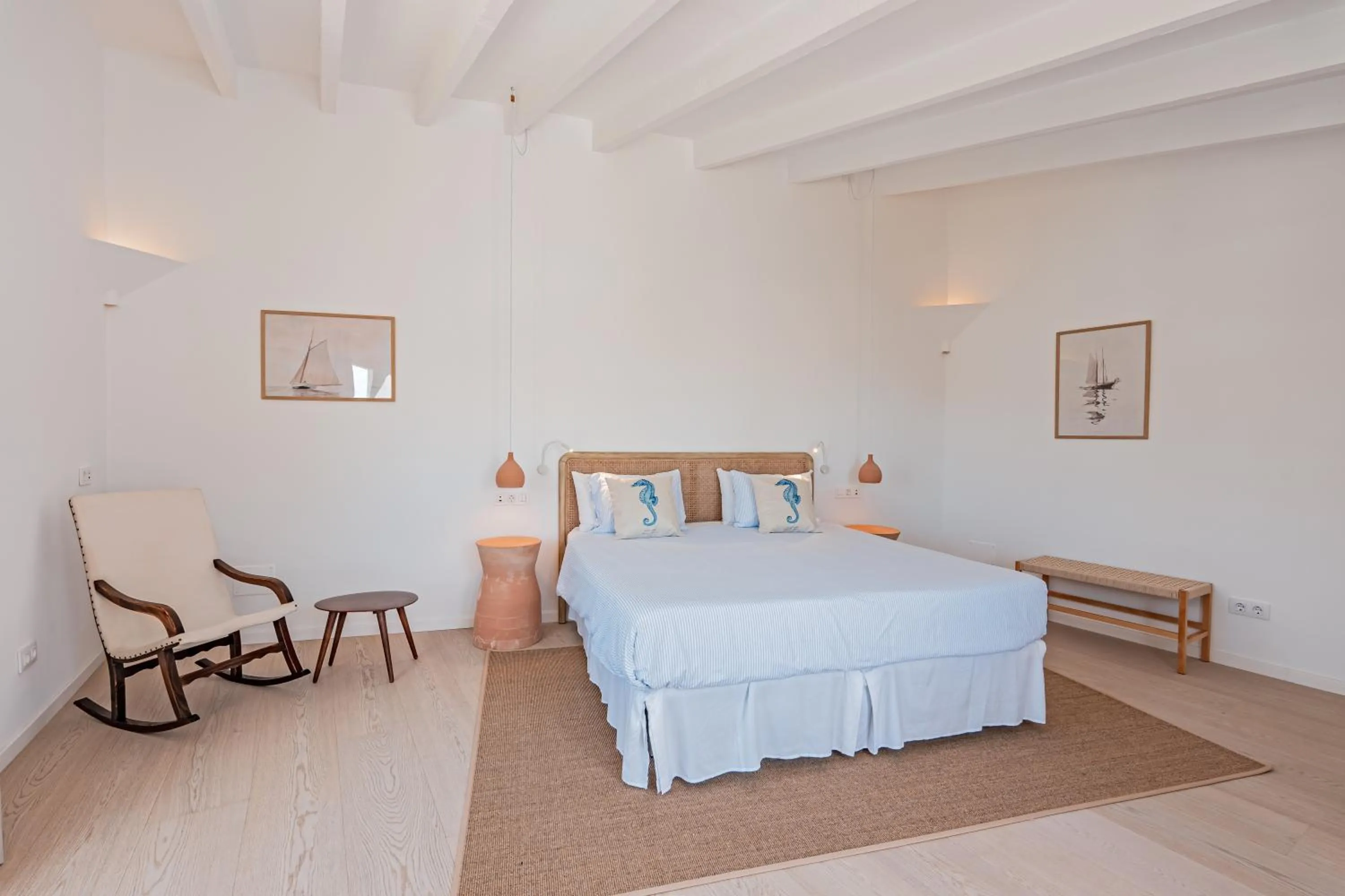 Photo of the whole room, Bed in The Sea Club