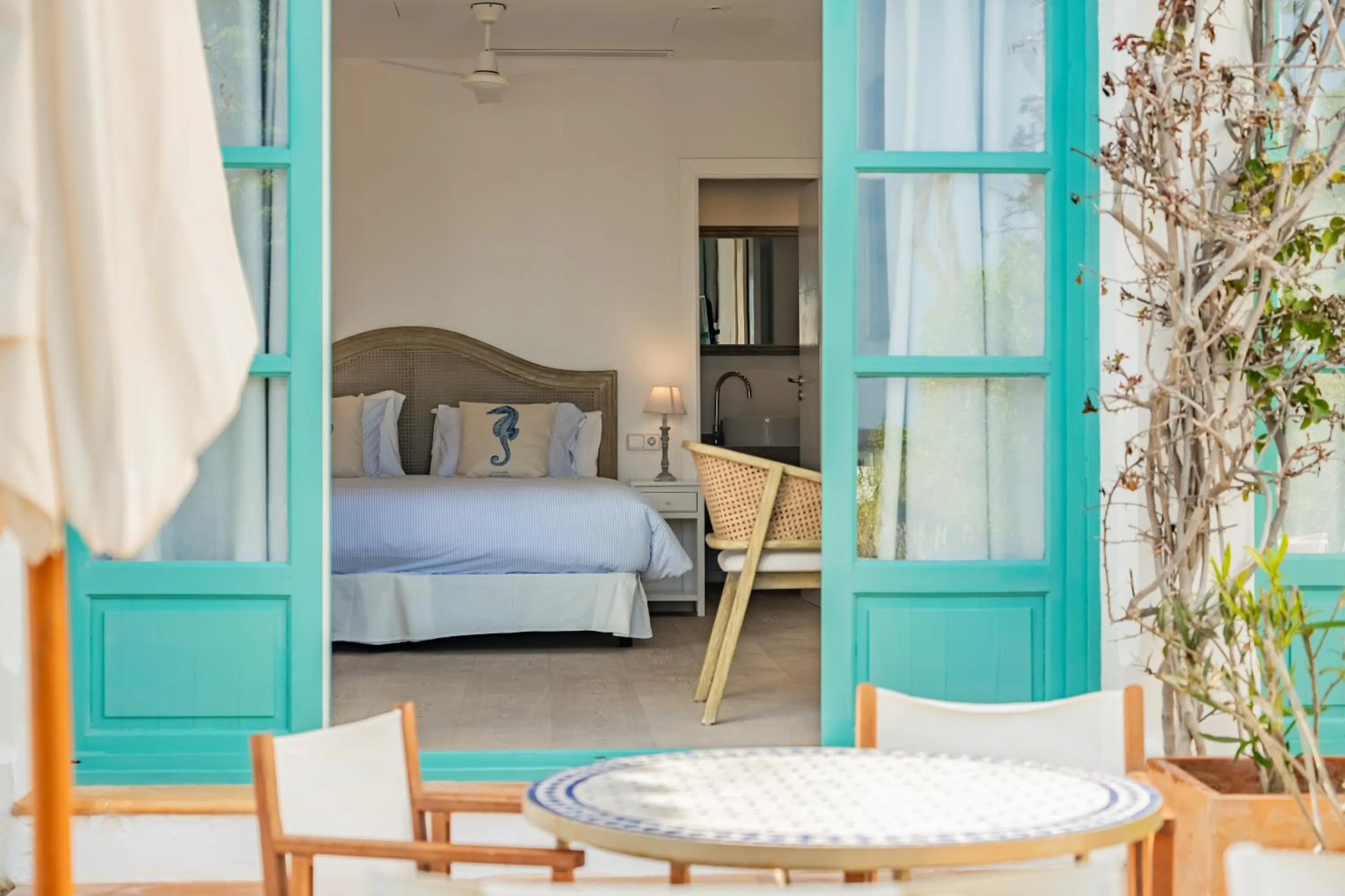 Decorative detail, Bed in The Sea Club