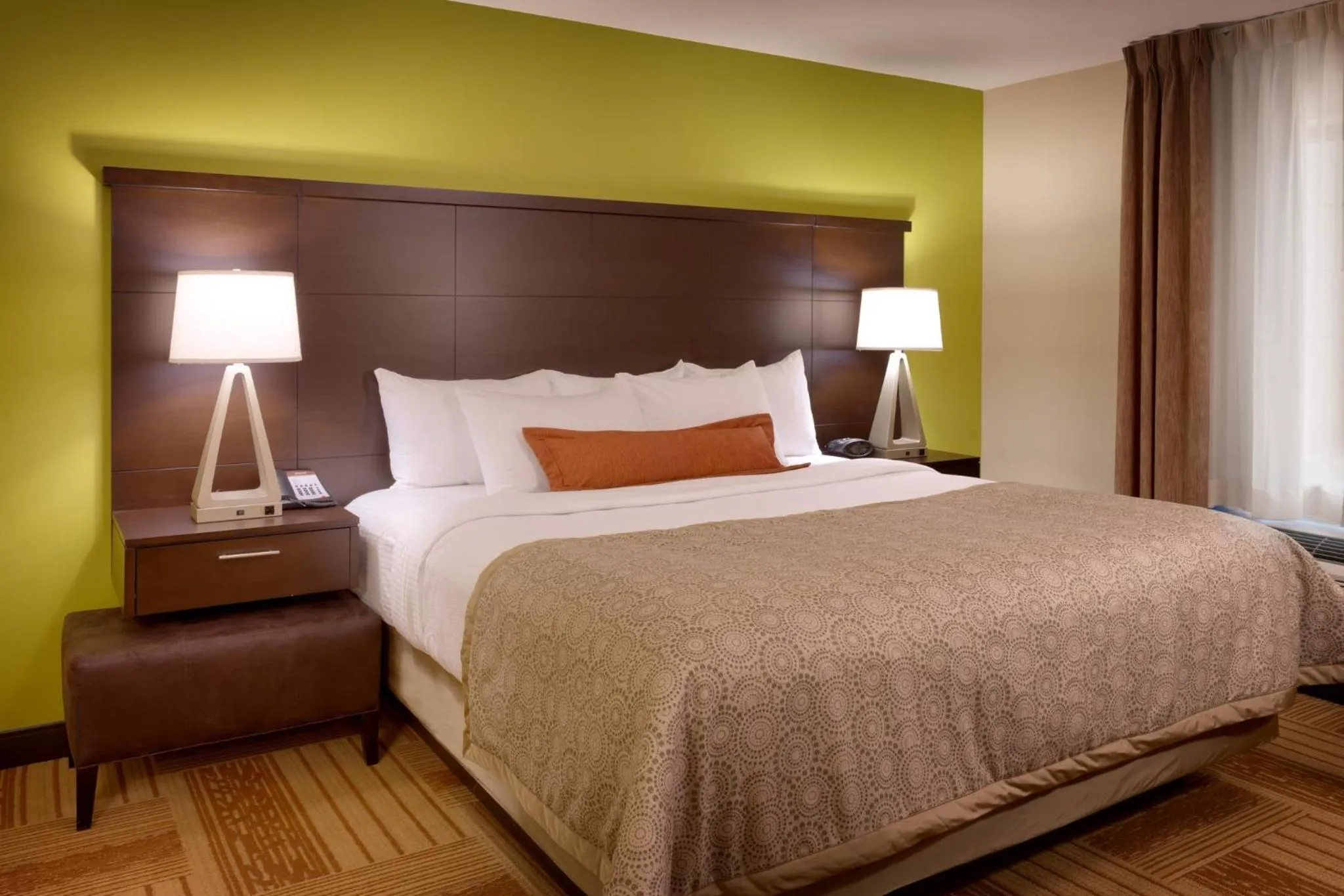 Photo of the whole room, Bed in Staybridge Suites Cheyenne by IHG