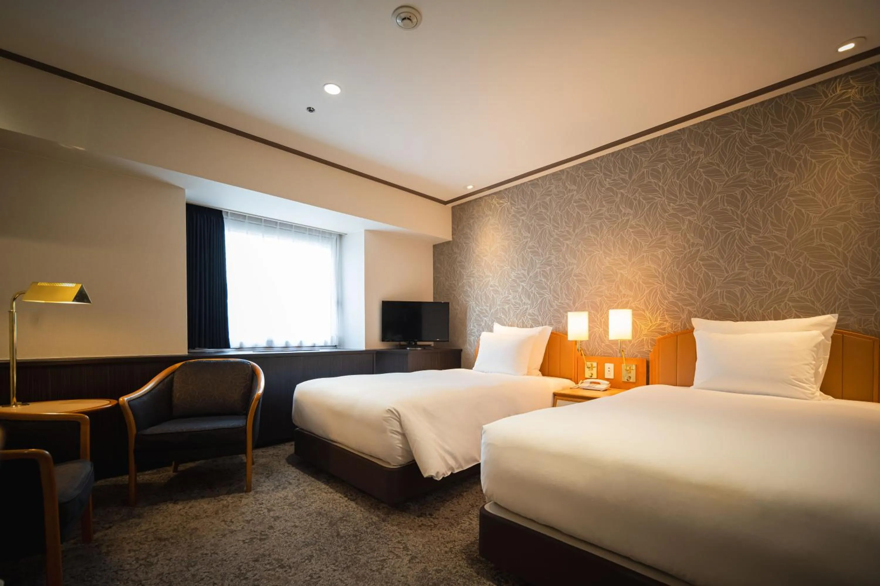 Photo of the whole room, Bed in ANA Crowne Plaza Matsuyama by IHG