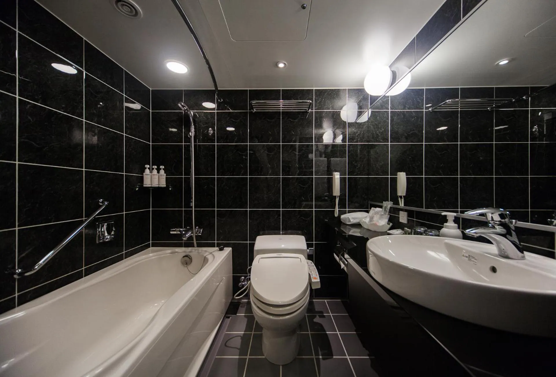 Bathroom in ANA Crowne Plaza Matsuyama by IHG