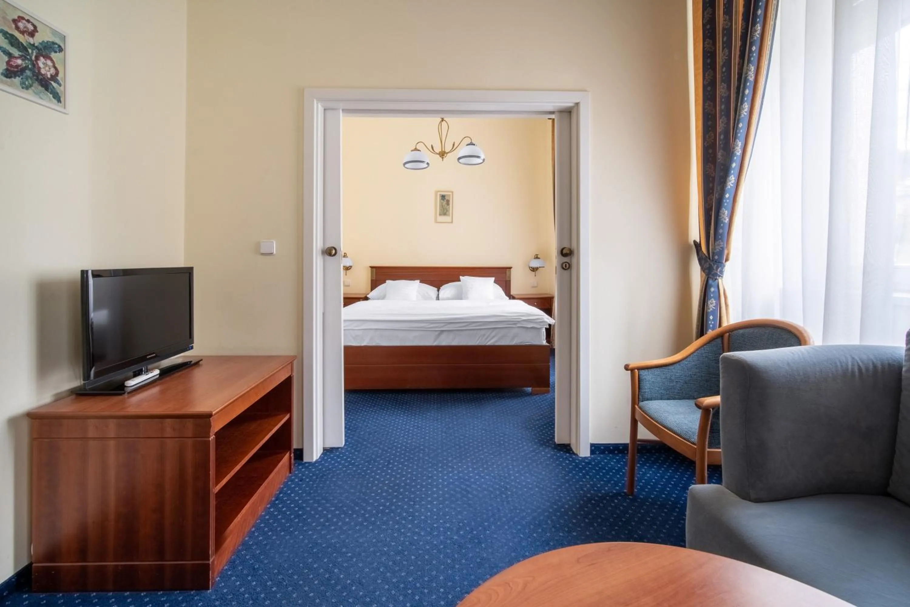 Bedroom, Bed in OREA Hotel Anglický Dvůr Mariánské Lázně