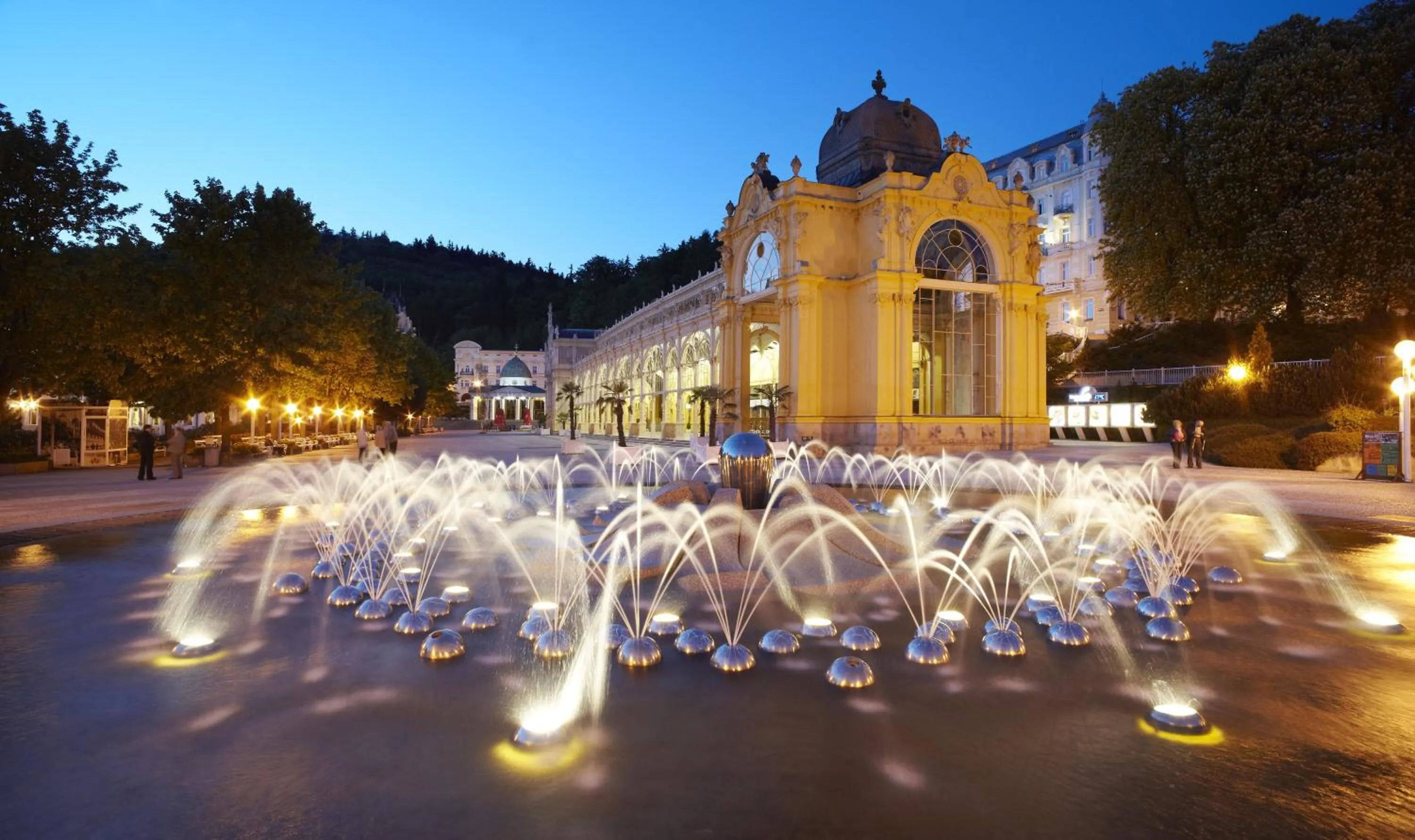 Decorative detail in OREA Hotel Anglický Dvůr Mariánské Lázně