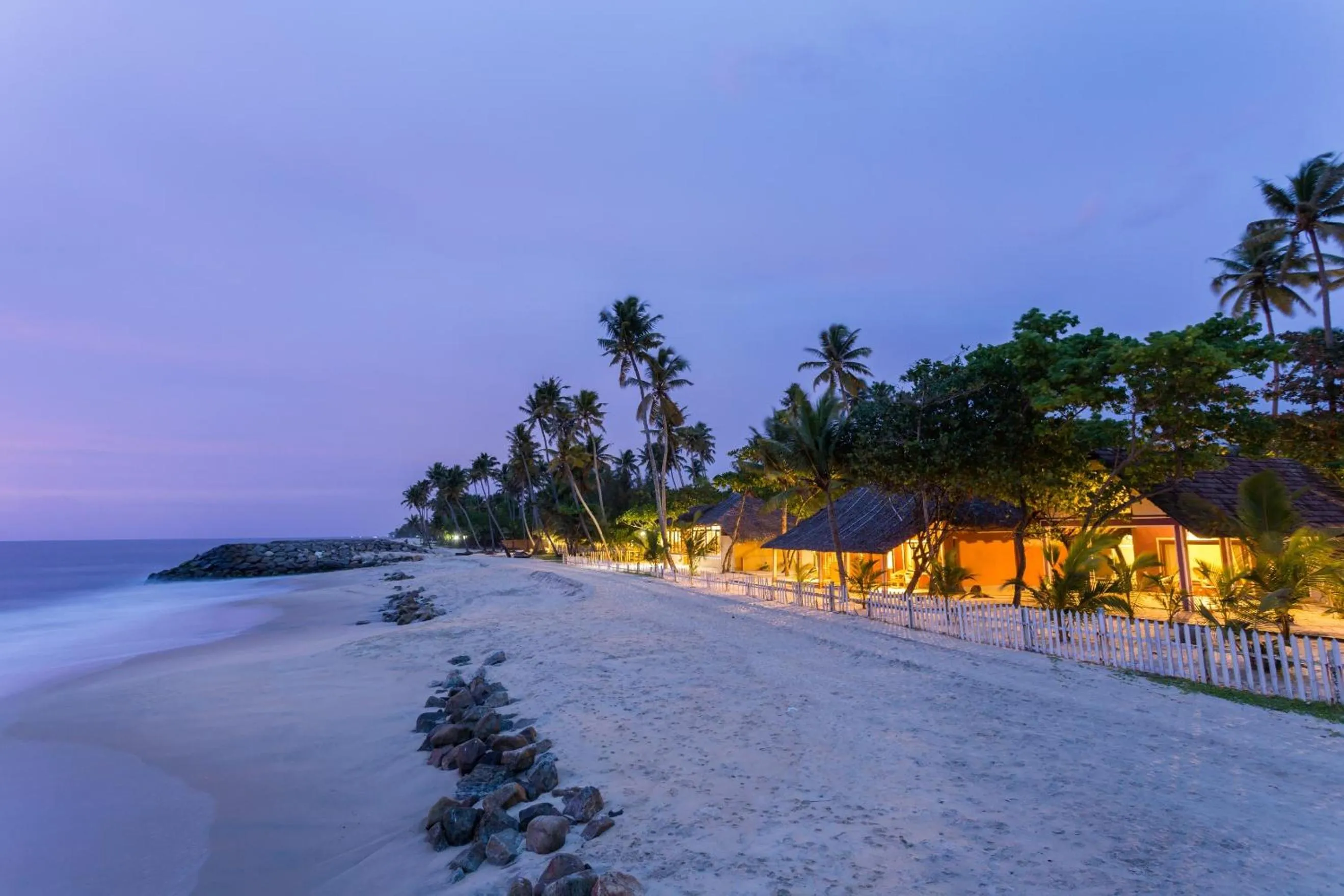 Beach in Azure Tides Marari