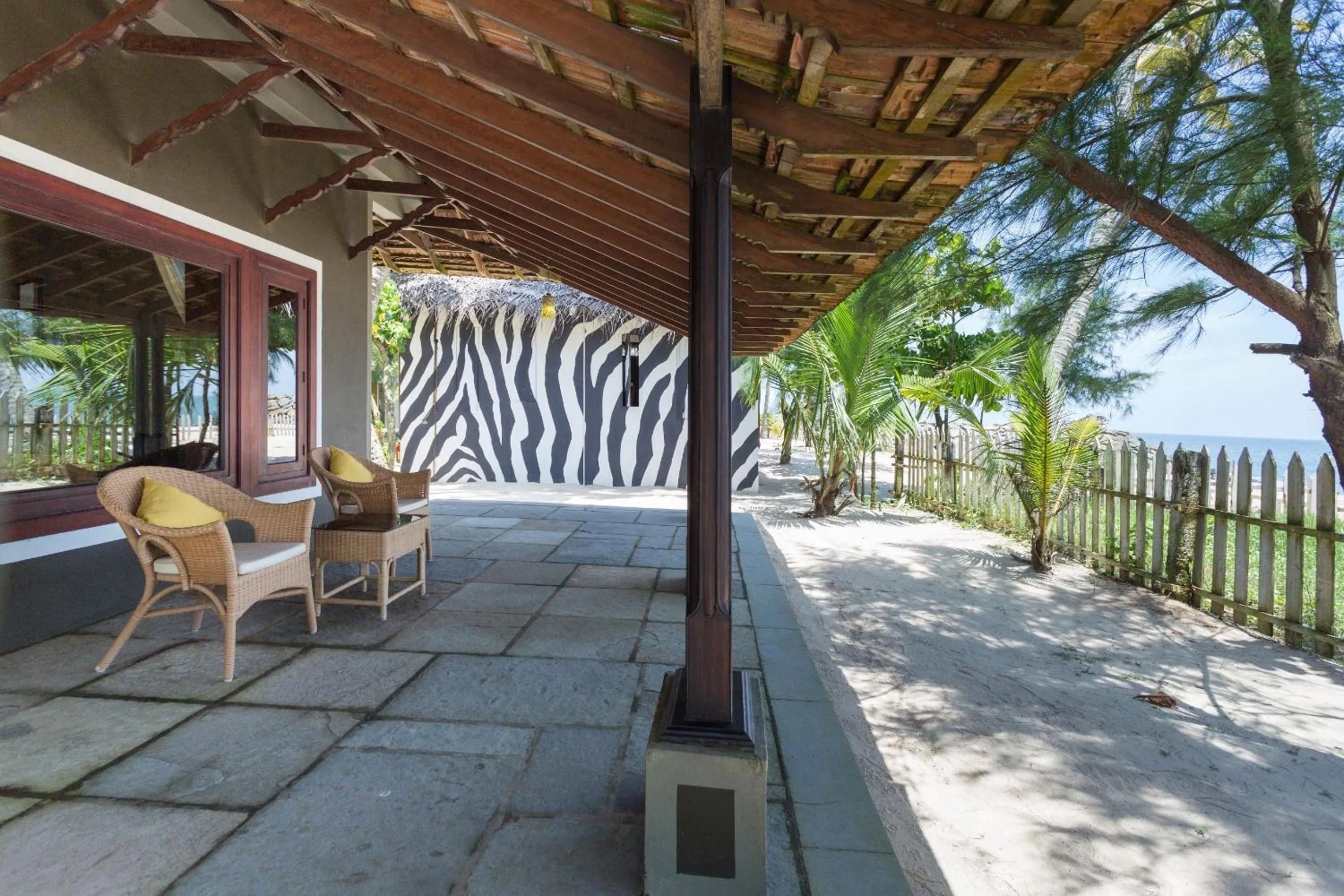 Balcony/Terrace in Azure Tides Marari