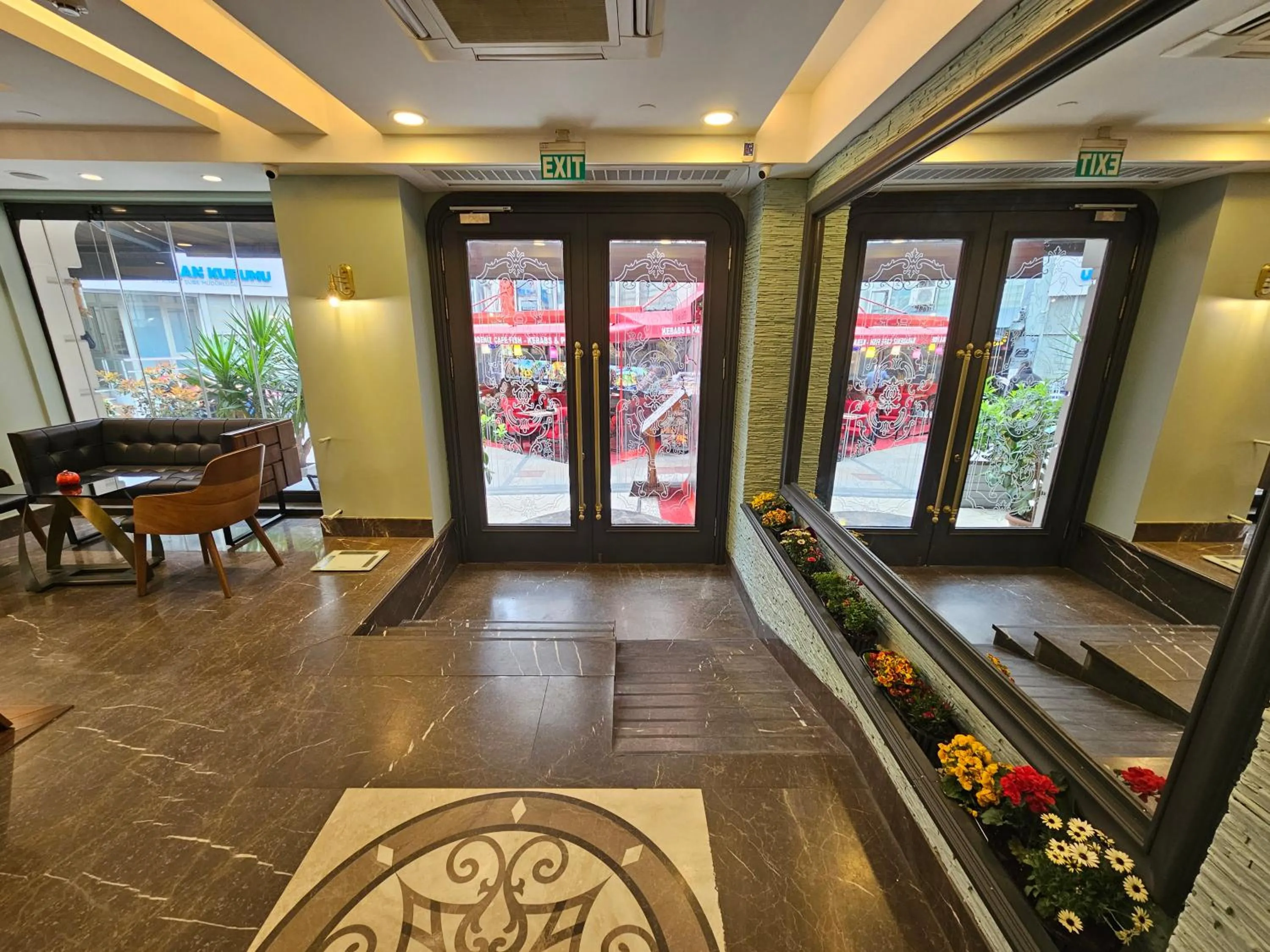 Lobby or reception in Anthemis Hotel